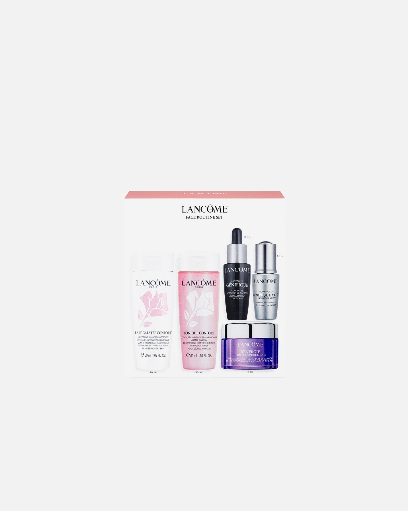 voor UnisexLancôme face routine set
