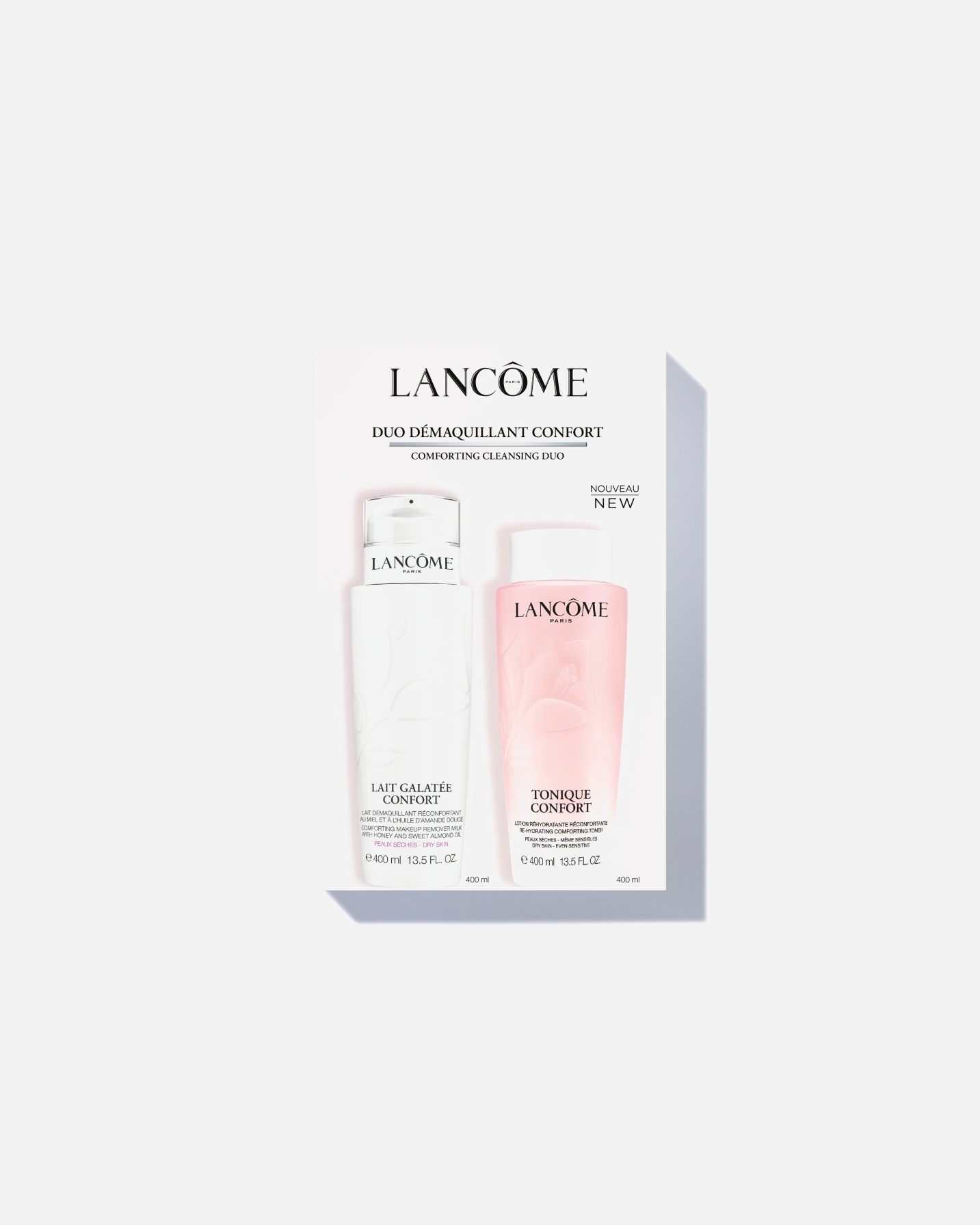 Coffret nettoyage du visage pour FemmeLancômeConfortCoffret Duo Démaquillant1 unité