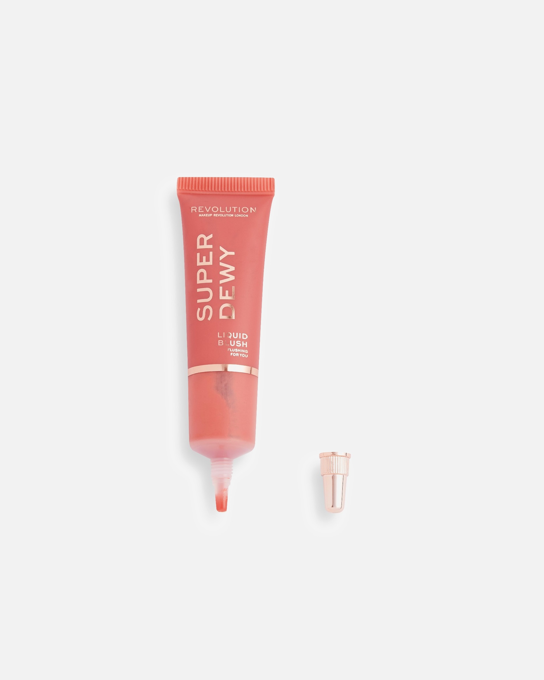 Blush voor RevolutionSuperdewy Liquid BlushFlushing For You