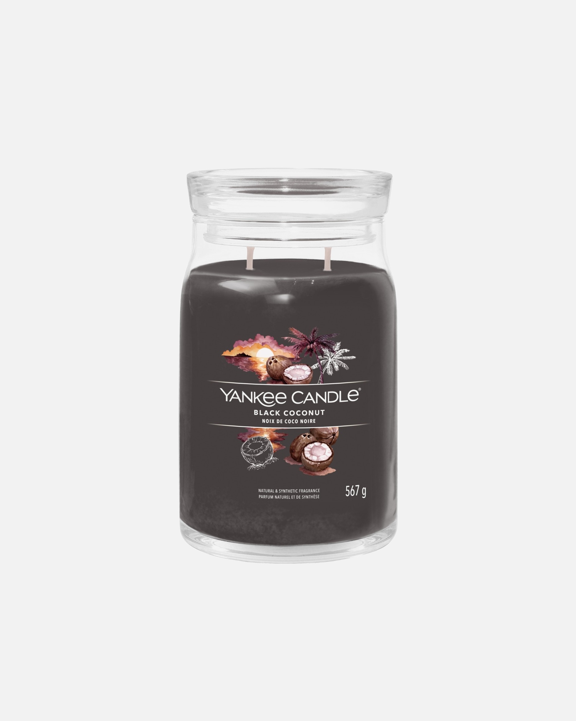 Kaars voor UnisexYANKEE CANDLEJar Black Coconut567 g - Signature