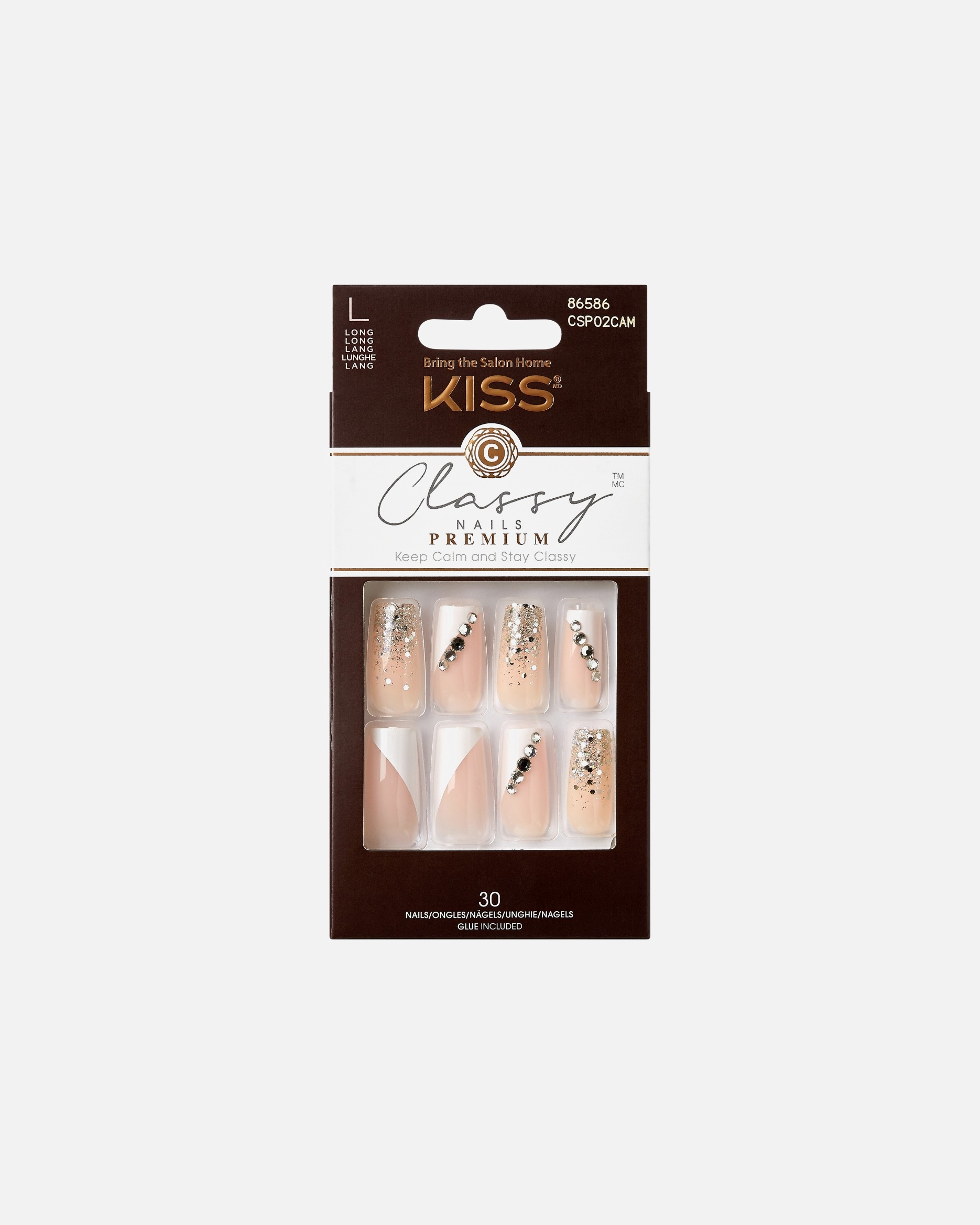 faux ongles pour UnisexeKISSClassy PremiumQuantité: 1