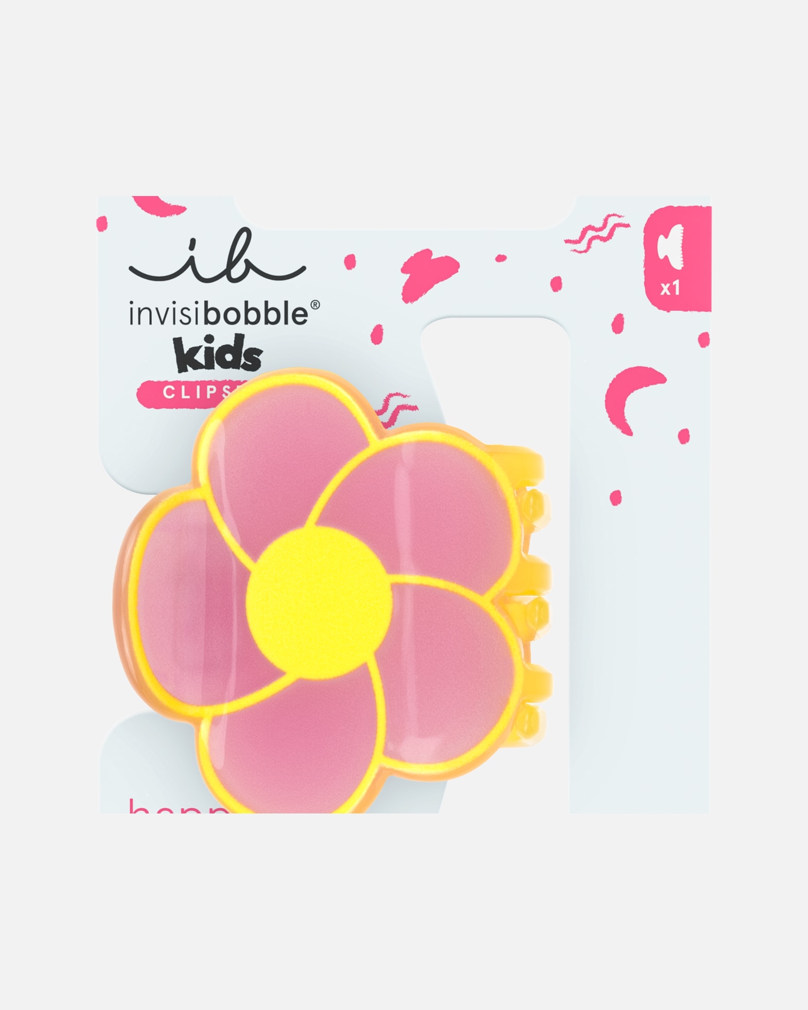 Haaraccessoires voor UnisexInvisibobbleClipstarClipstar Petal Pop1 stuk