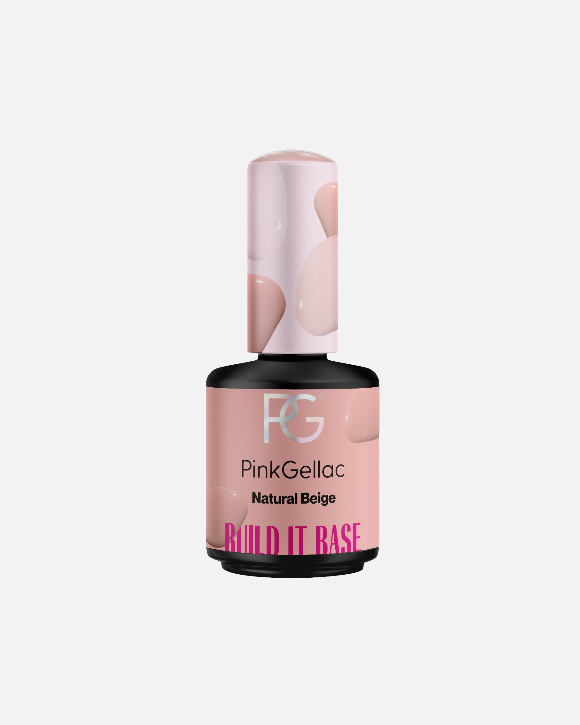UV-nagellak voor UnisexPink GellacBuild it BaseNatural Beige