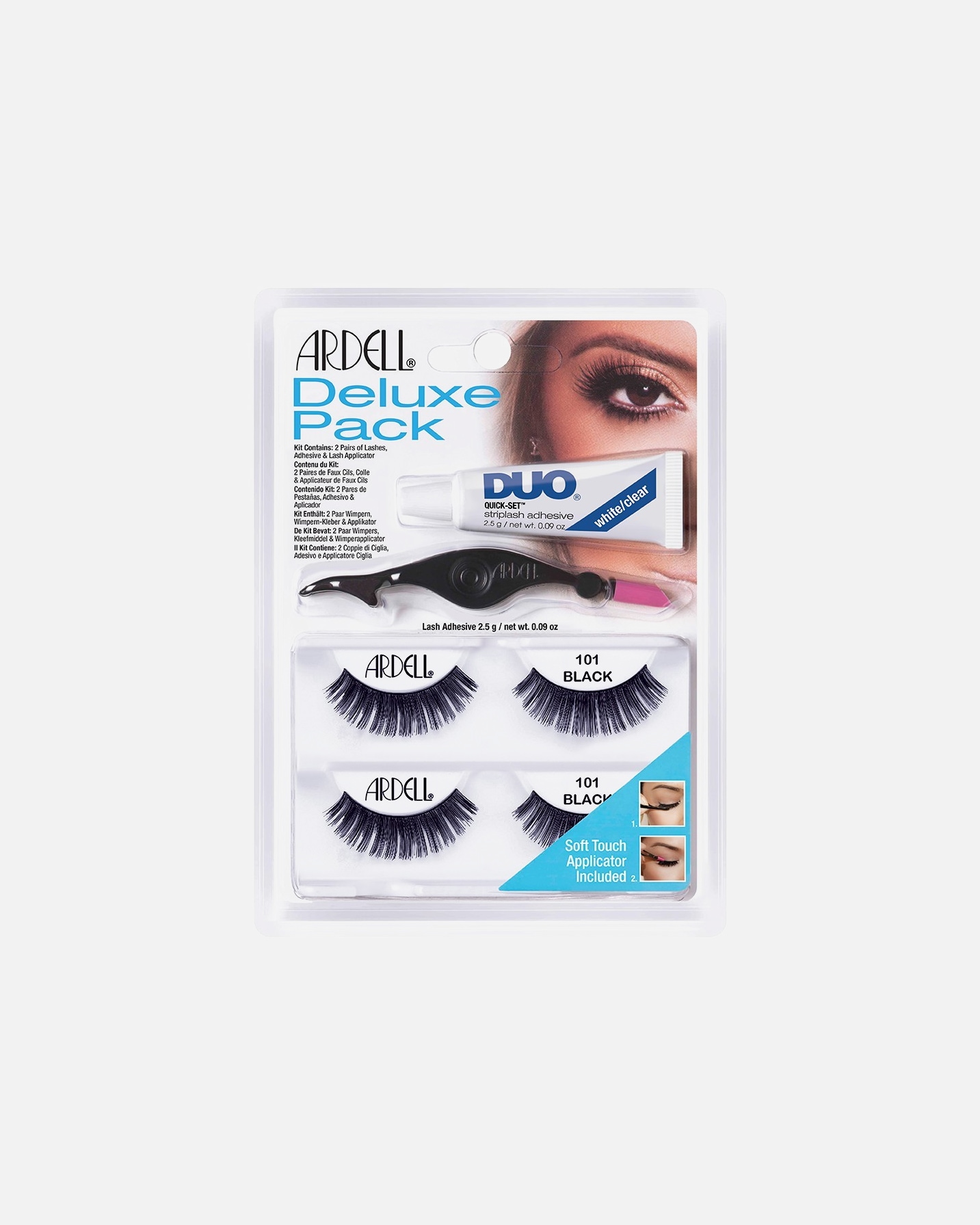 Kunstwimpers voor UnisexArdellLash SetsDeluxe Pack Lash 101 Black2 paar