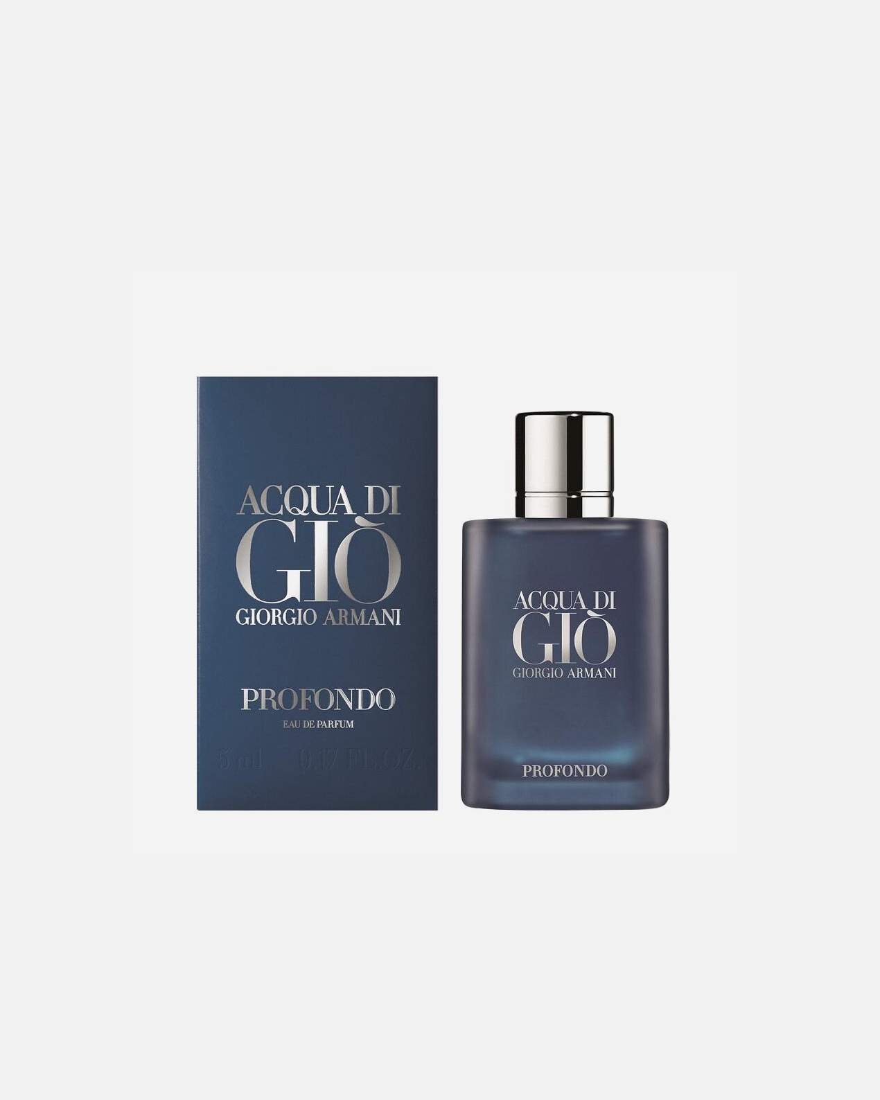 Eau de parfum voor UnisexGiorgio Armani Acqua di Gio Profondo miniatuur (5ml)Giorgio Armani Acqua di Gio Profondo miniatuur (5ml)