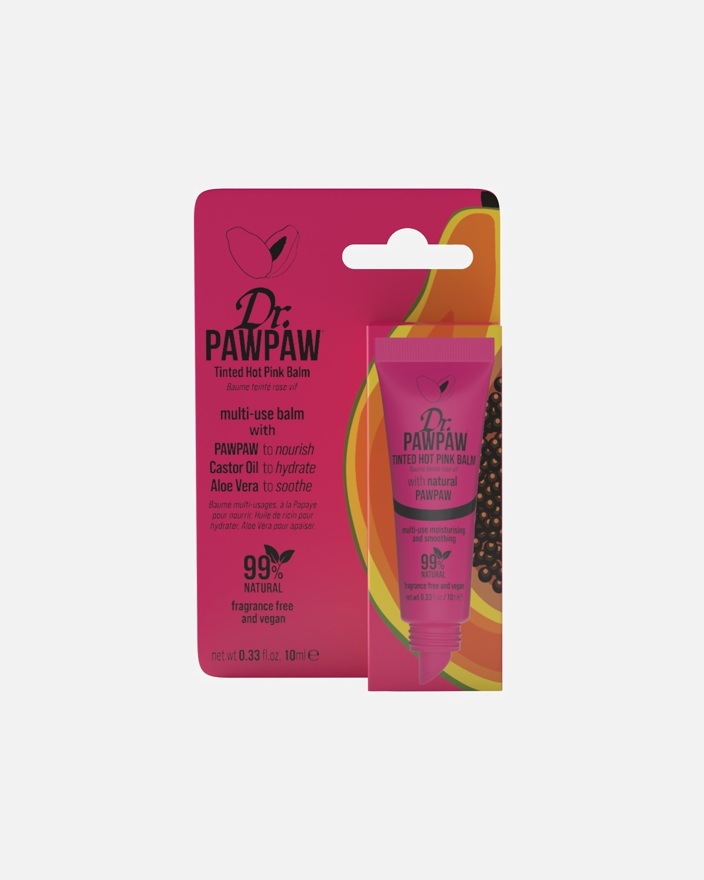 Baume à lèvres pour UnisexeDr. PawPawTinted BalmHot Pink
