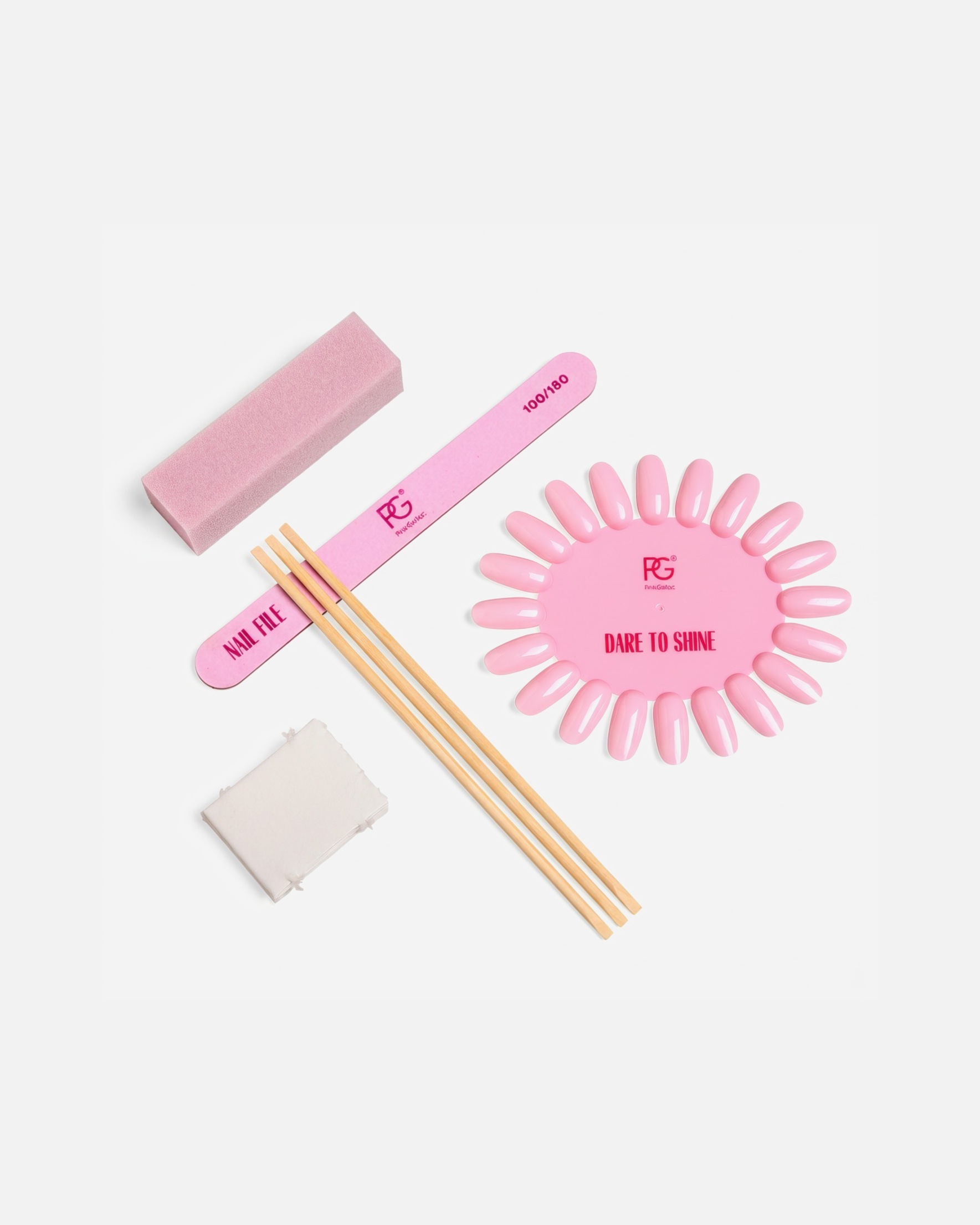 Accessoires de soin pour FemmePink GellacKit de manucure1 unité