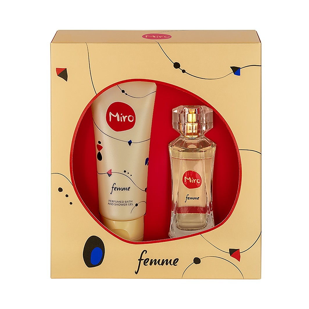 Miro Miro Femme Set Eau de Parfum 50 ml Kit de senteurs