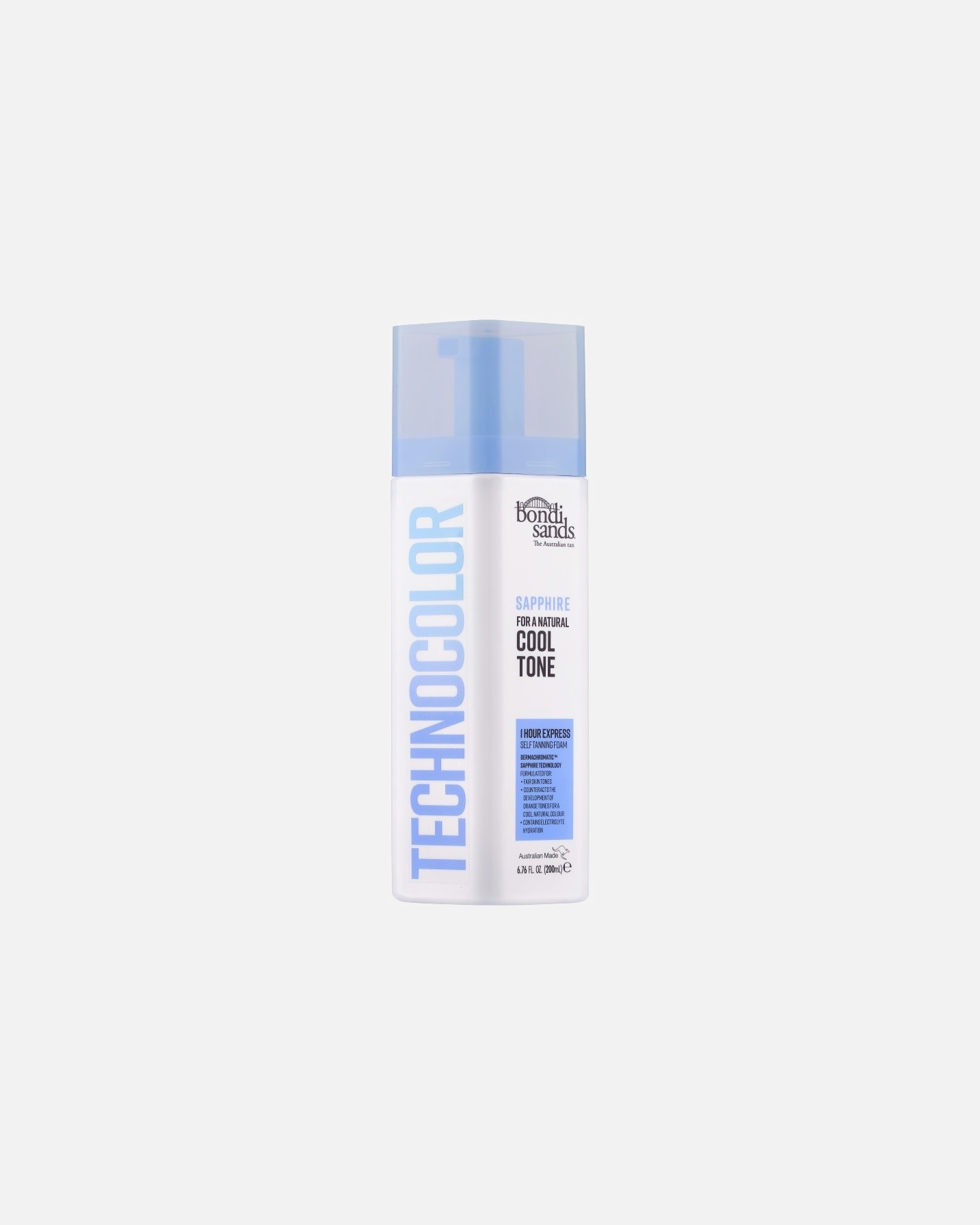 autobronzant pour UnisexeBondi SandsSelf Tanning Foam Technocolor 1 Hour ExpressSapphire