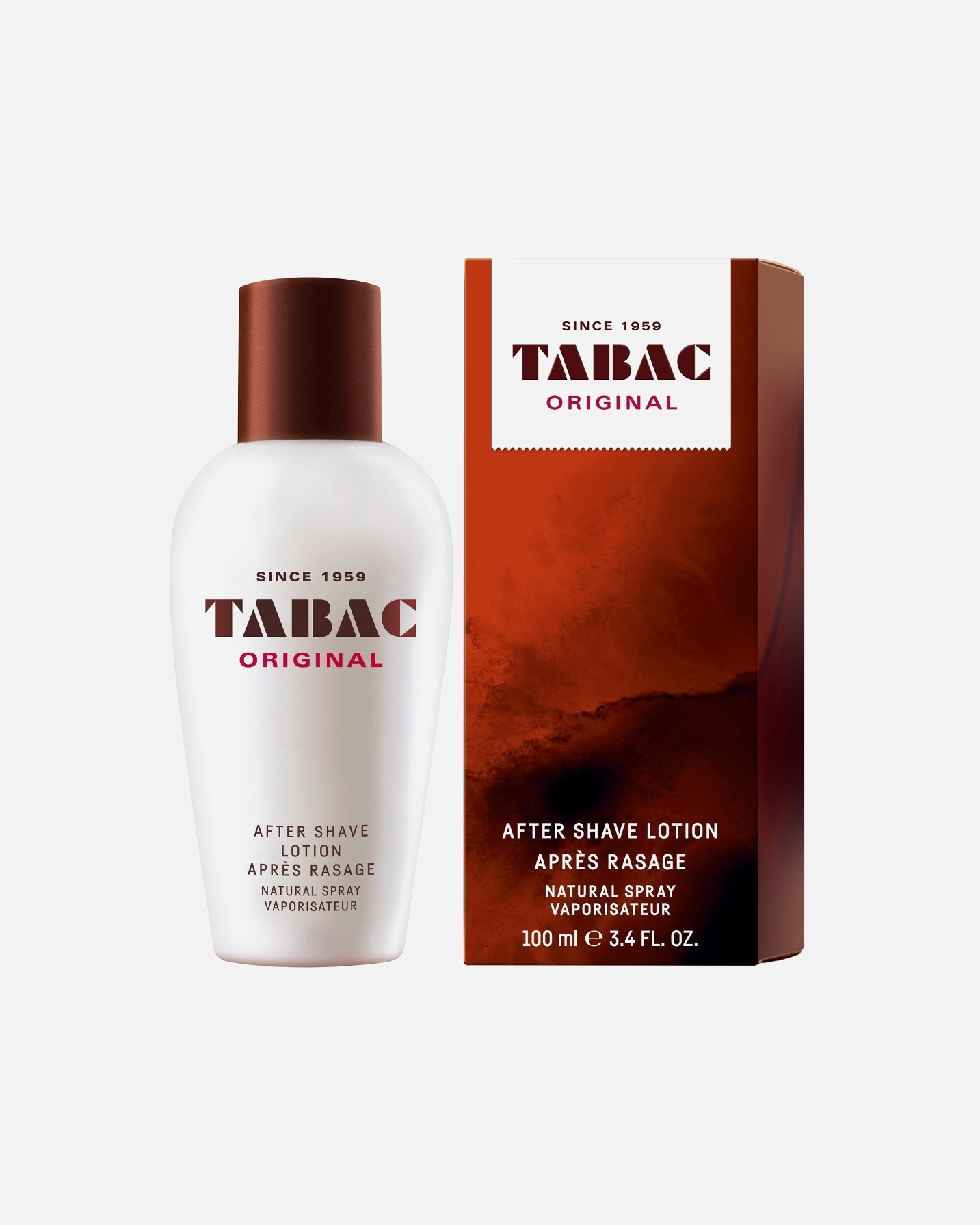 Aftershave voor Tabac OriginalLotion Natural Spray100 ml