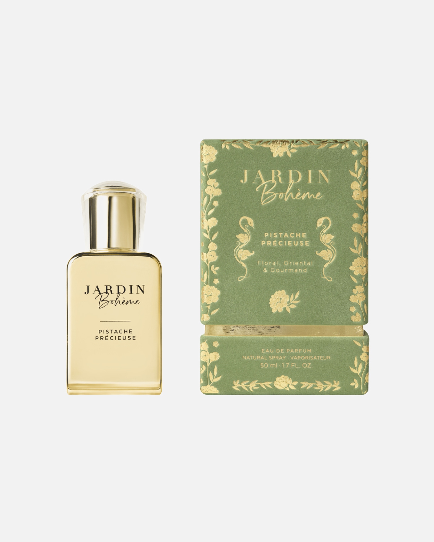 Eau de parfum pour FemmeJardin BohèmeRouge PrécieuxPistache Précieuse50 ml