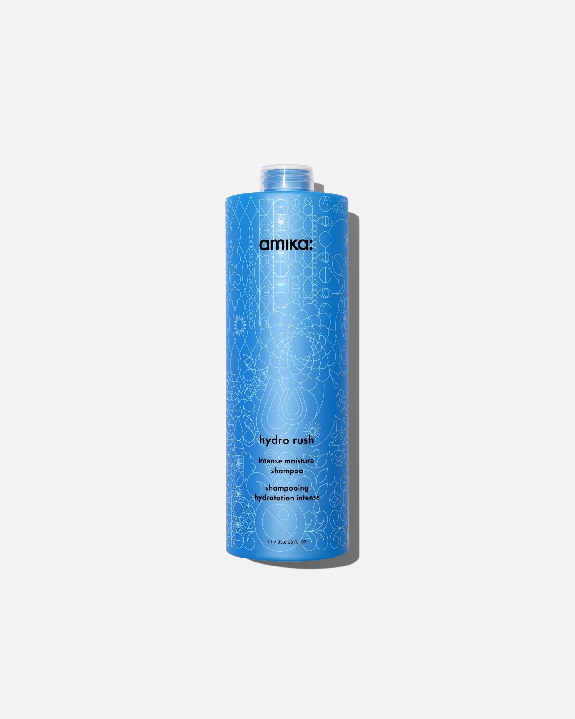 Haar shampoo voor UnisexAmikaRush Intense Moisture1000 ml