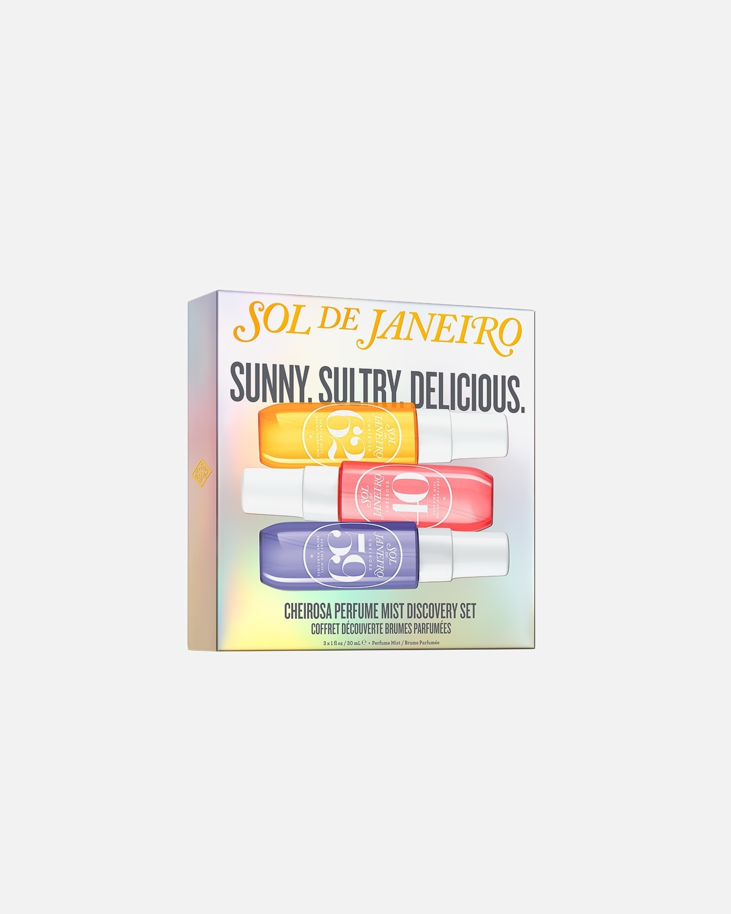 Coffret de parfum pour UnisexeSol de JaneiroCheirosa Perfume Mist Trio Discovery Set1 unité