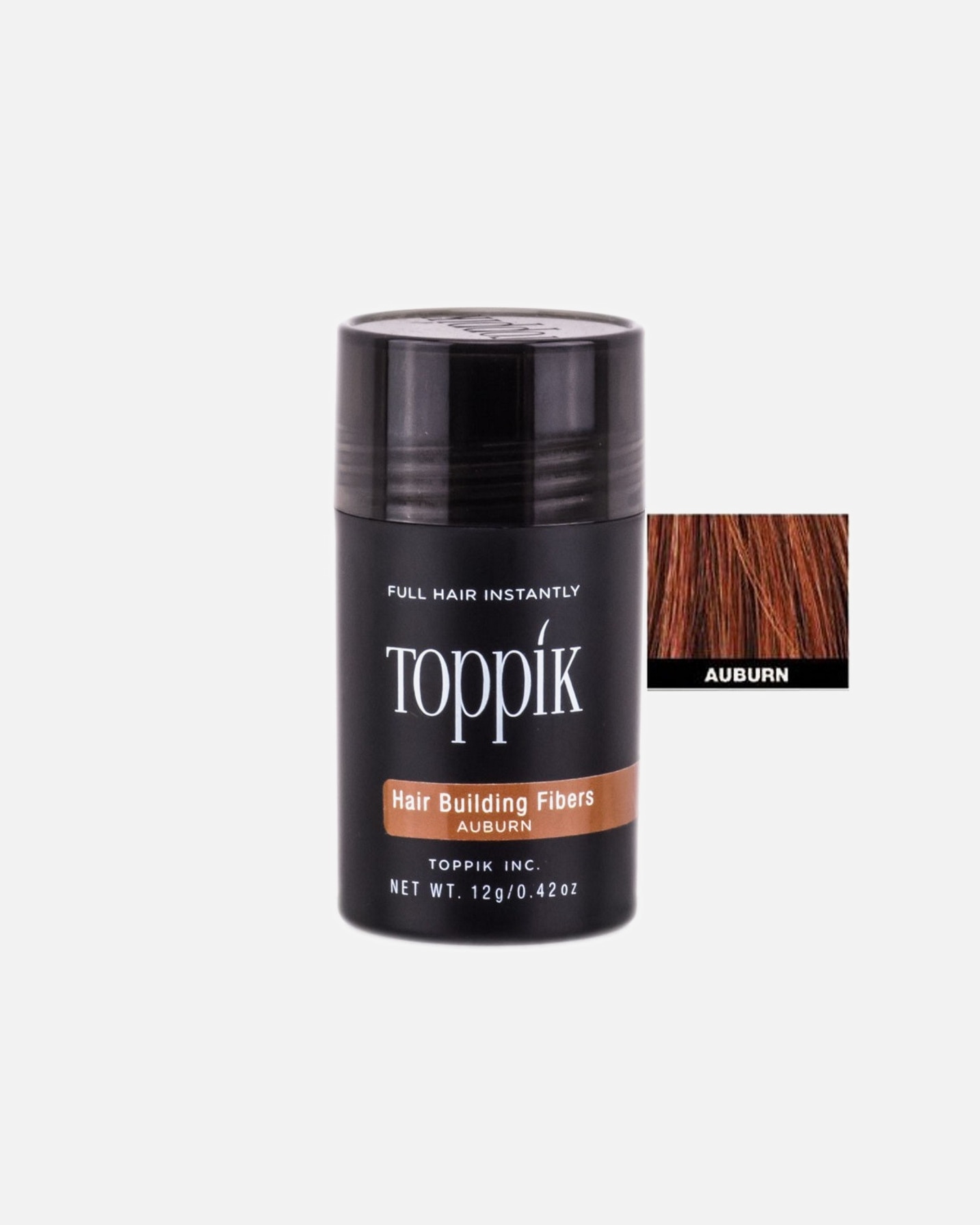 Haar setting lotion voor UnisexToppikHair Building FibersKastanje Bruin