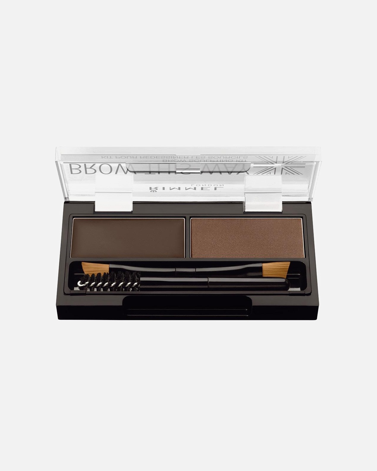 Poudre pour les sourcils pour UnisexeRimmel LondonKit sourcils Brow this Way3.27 Grammes