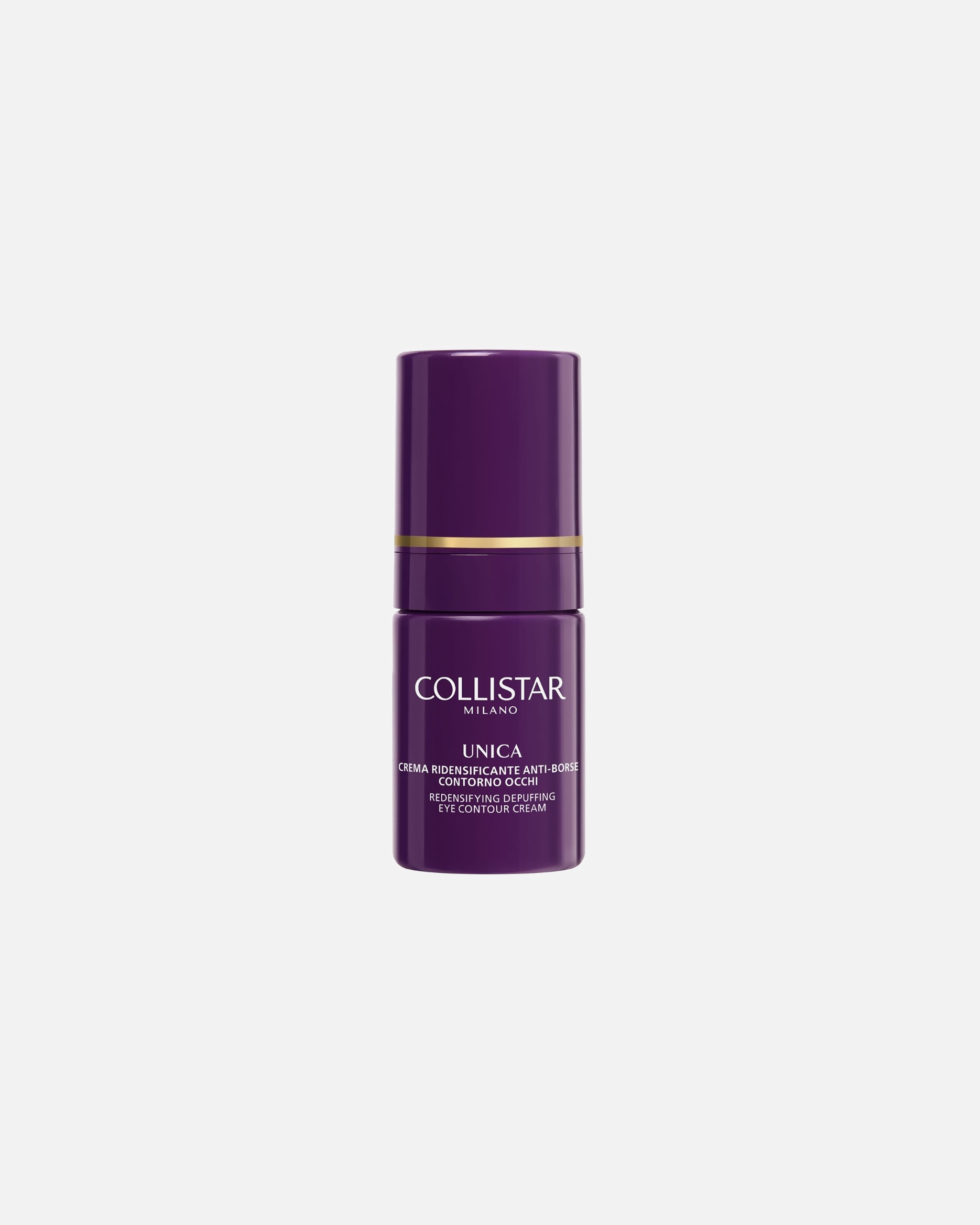 Crème contour des yeux pour UnisexeCollistarUnica Redensifying Depuffing15 ml