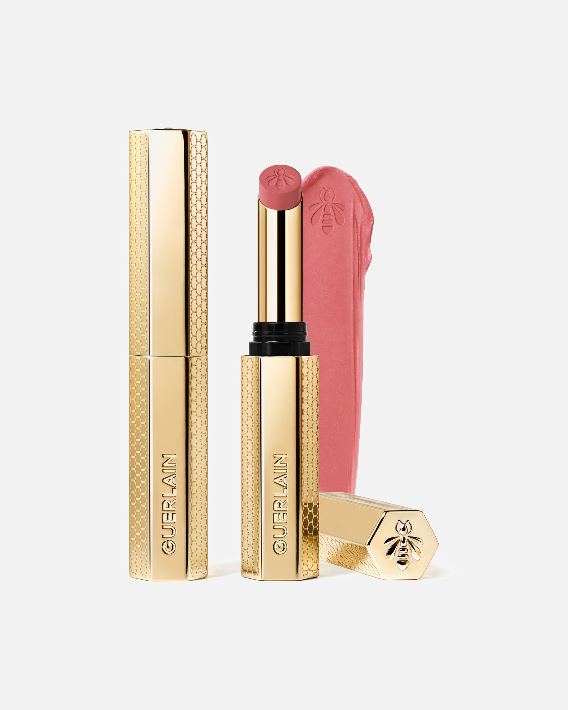 Rouge à lèvres pour UnisexeGuerlainKissKissHoney-Infused Intense335 - LIGHT ROSE