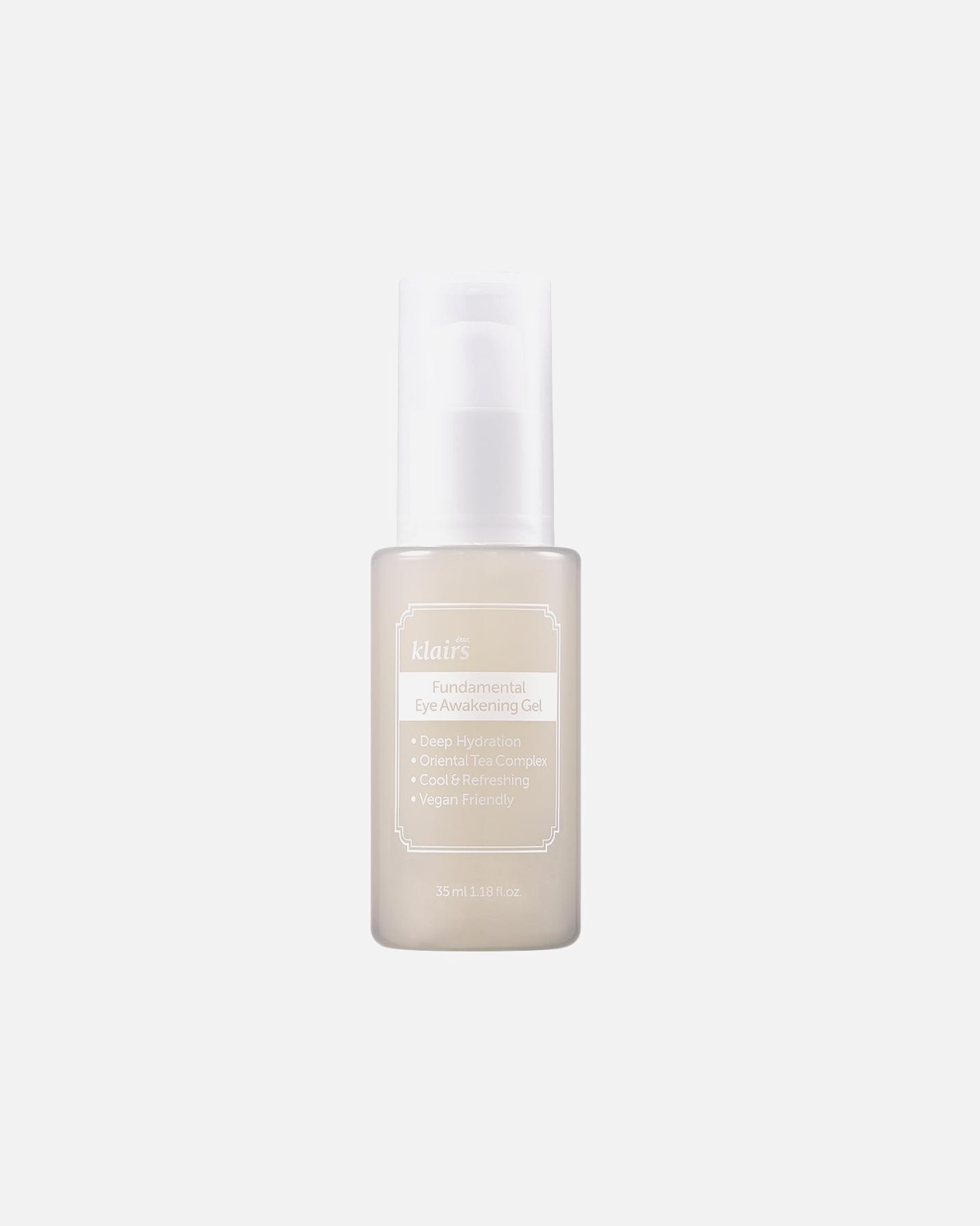Crème contour des yeux pour UnisexeDear KlairsFundamentalFundamental Eye Awakening Gel35 ml