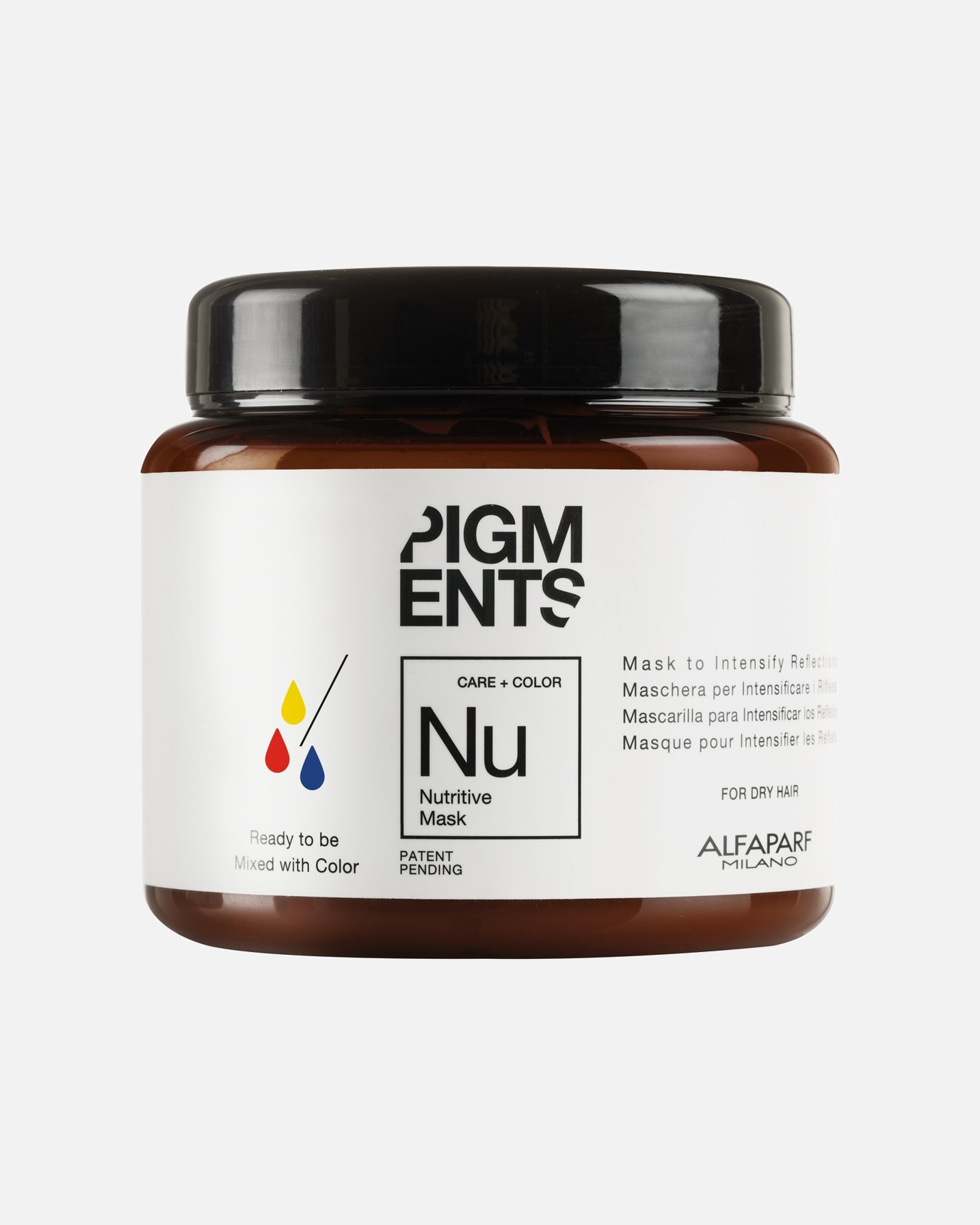 Haarbalsem voor UnisexALFAPARF MILANOPigments CareMasker voor droog haar200 ml