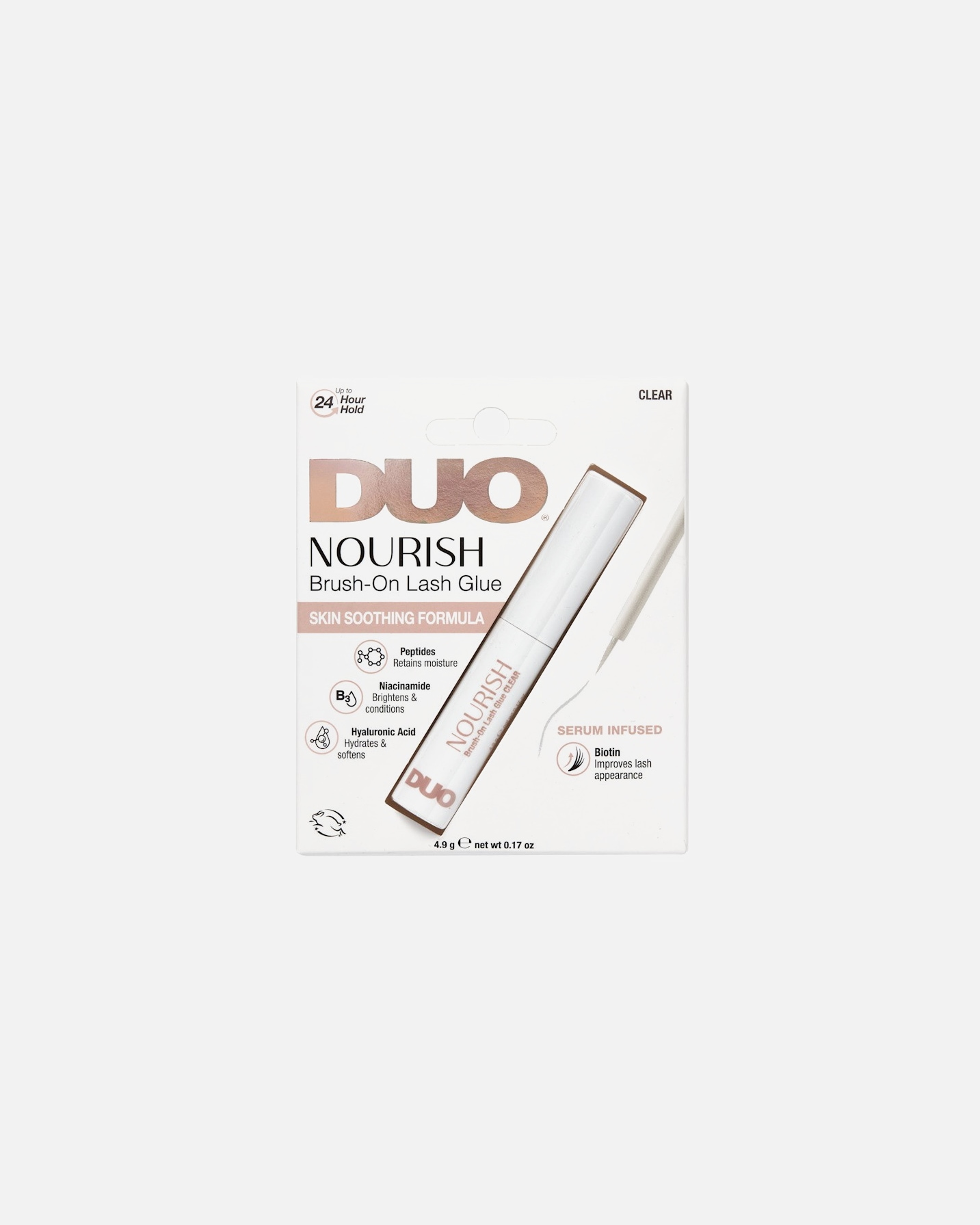 colle à cils pour UnisexeDUONourish Brush-On4.9 Grammes