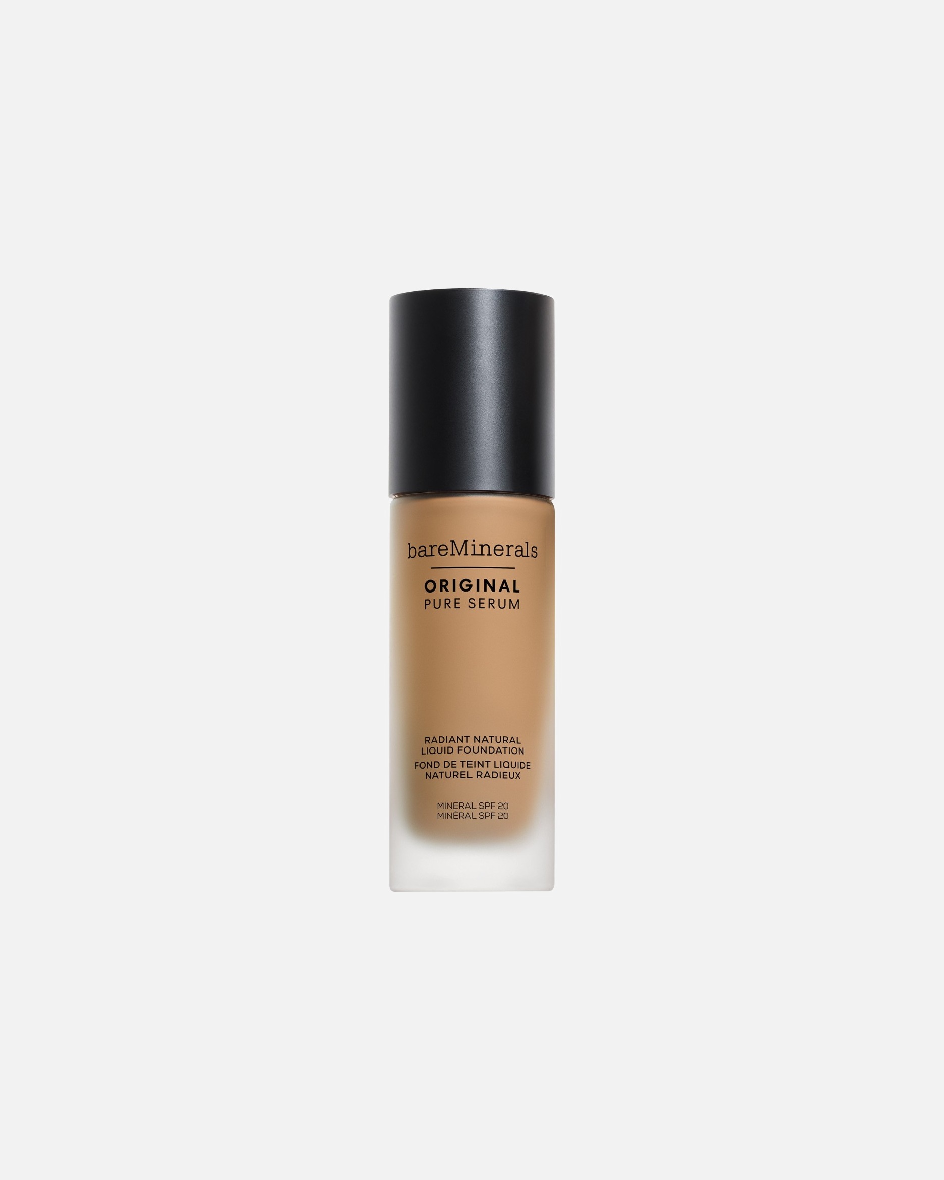 Foundation voor UnisexbareMineralsOriginalPure Serum Broad Spectrum SPF20 FoundationMedium Warm 3.5