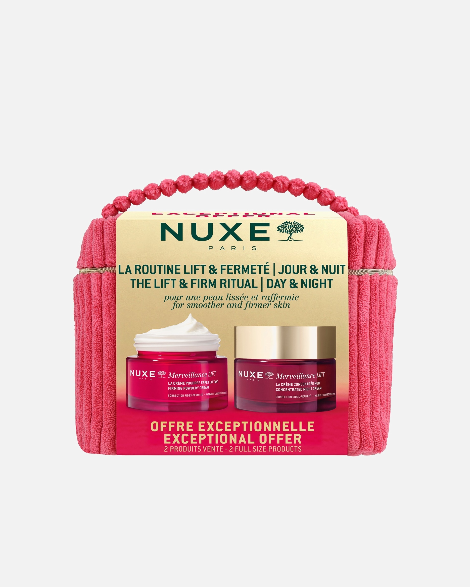 Coffret soin visage pour UnisexeNUXEMerveillance LiftThe Lift & Firm-Ritual1 unité