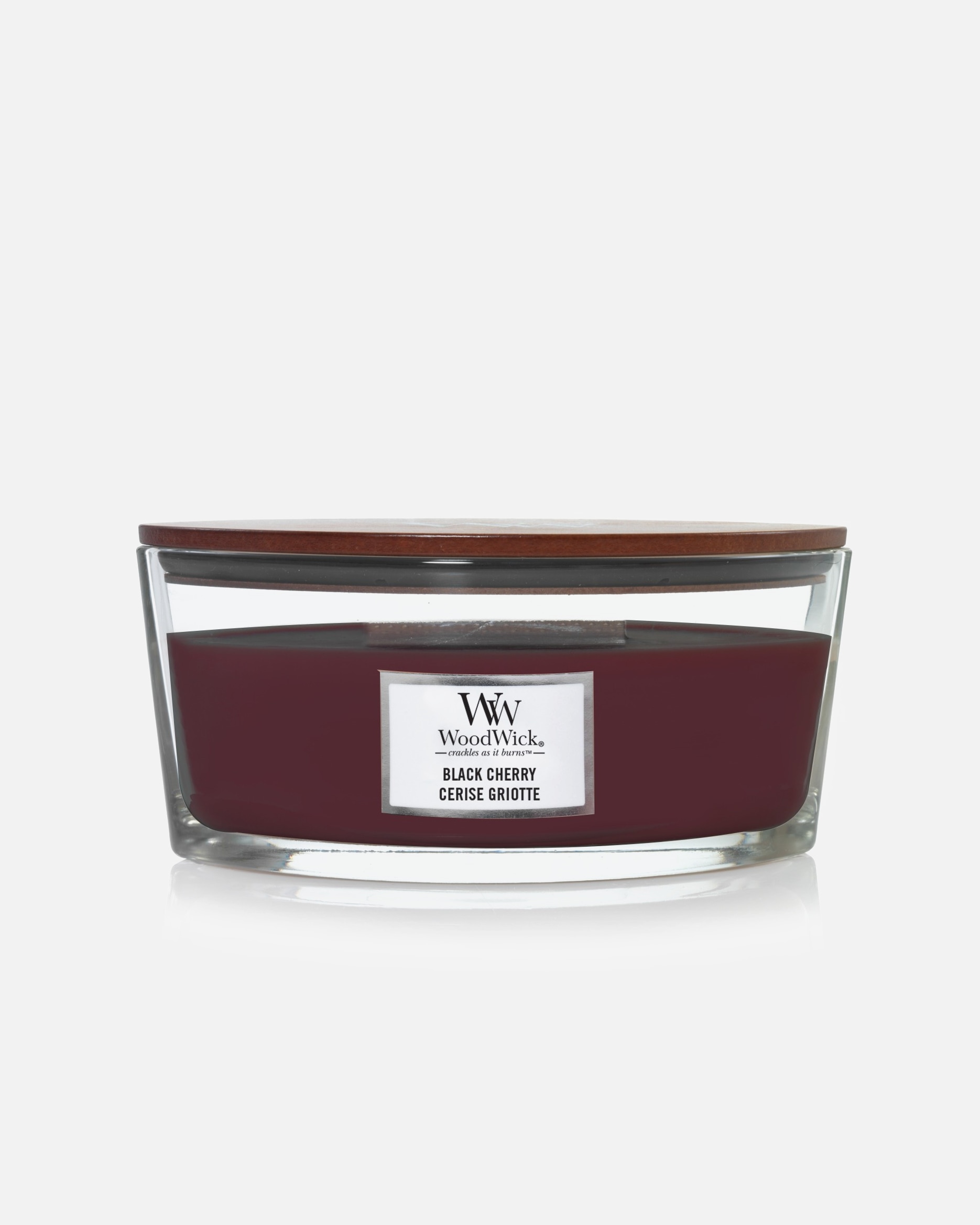 Bougie pour UnisexeWoodWickBlack CherryEllipse Jar