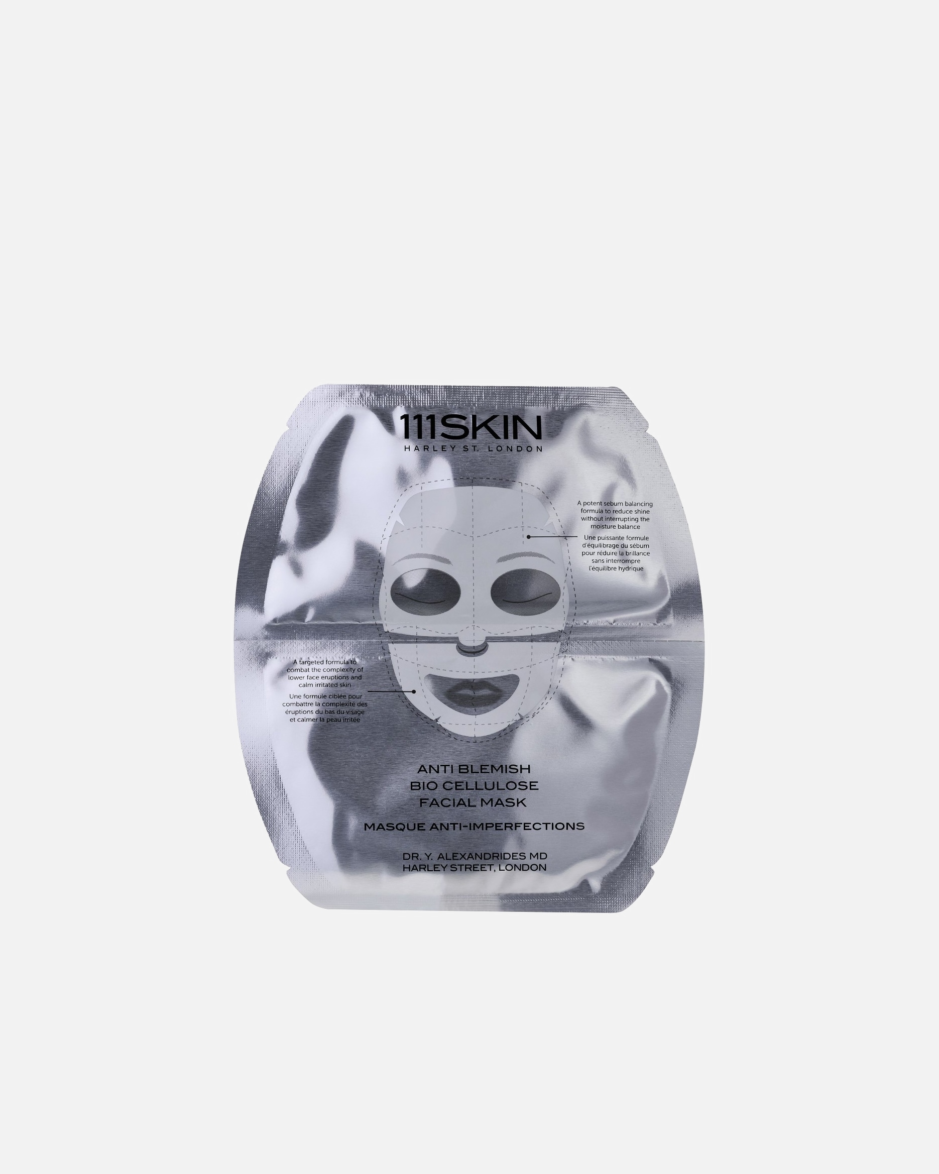 Soin anti-acné pour Unisexe111SkinAnti Blemish Bio Cellulose Facial Mask Single25 ml