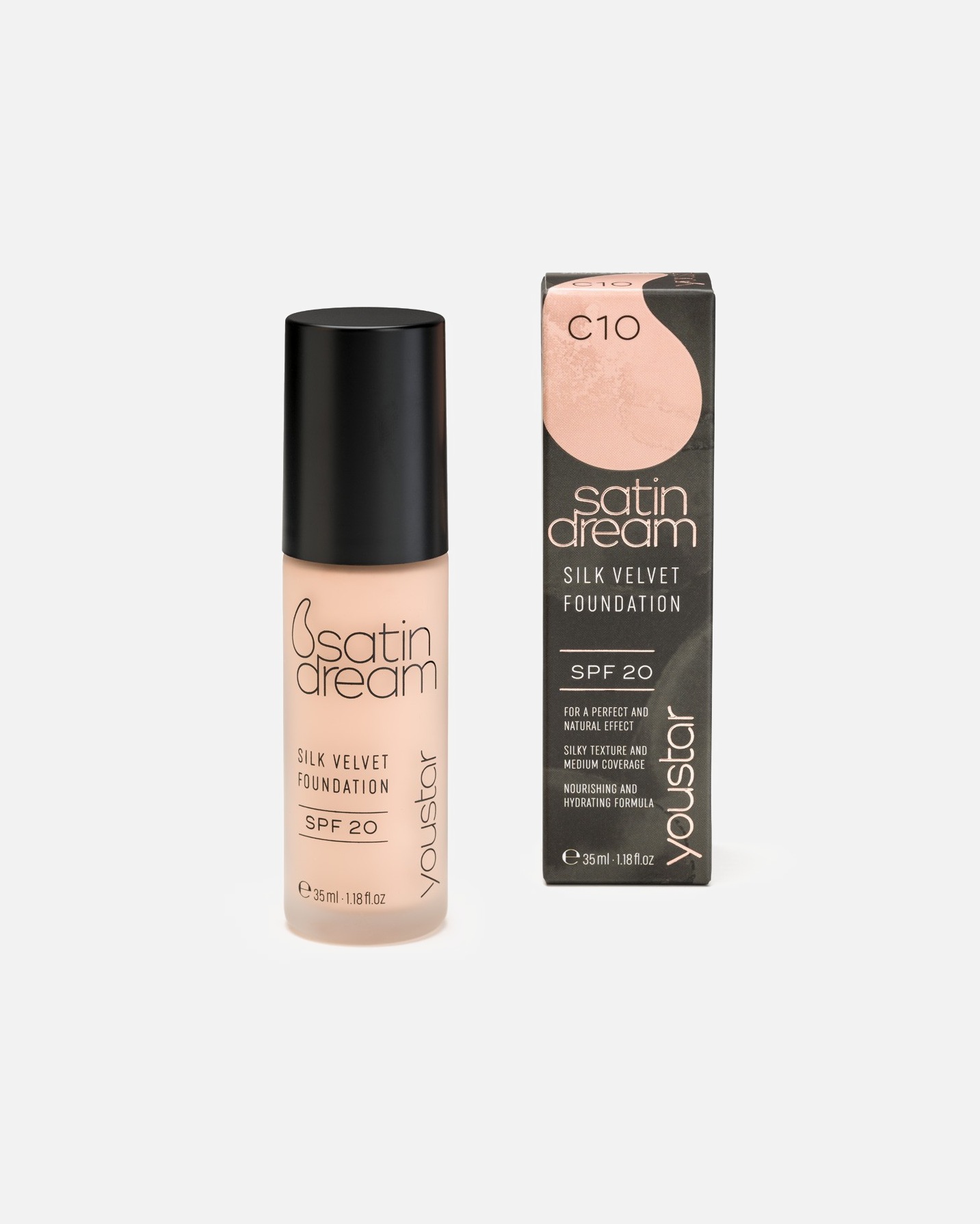 Fond de teint pour UnisexeyoustarSatin DreamC10