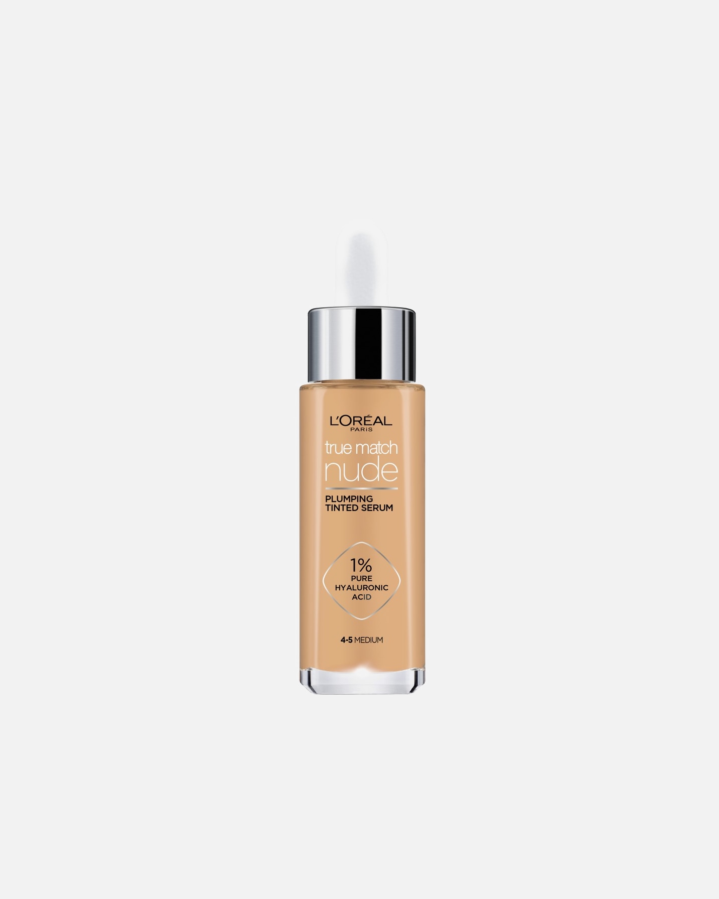 Hyaluronzuur serum voor UnisexL’Oréal ParisTrue Match Nude Plumping Tinted SerumMedium