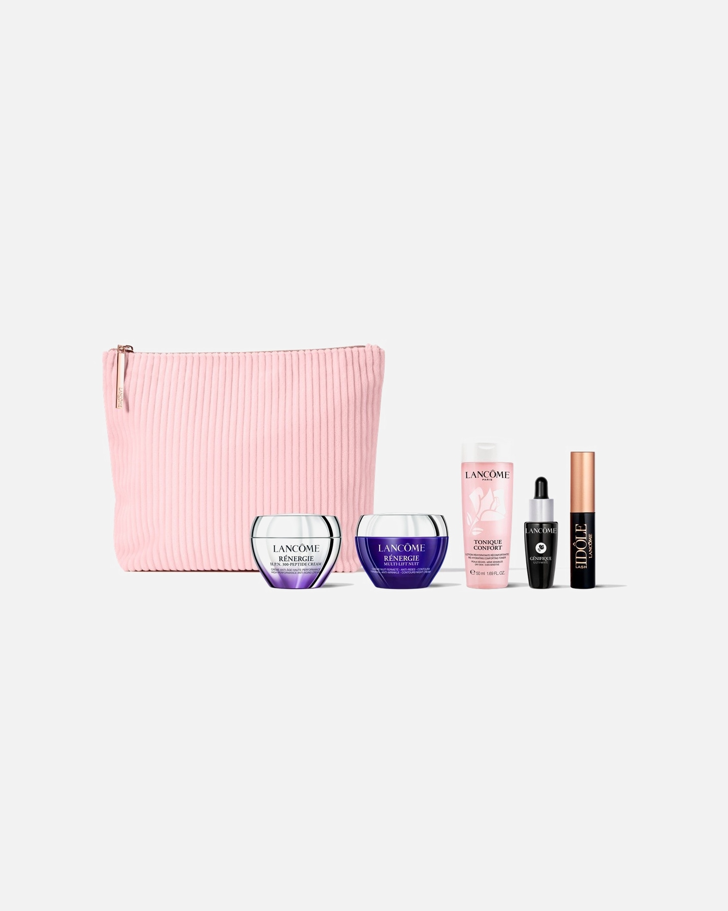 Lancôme bundle avec 5 miniatures