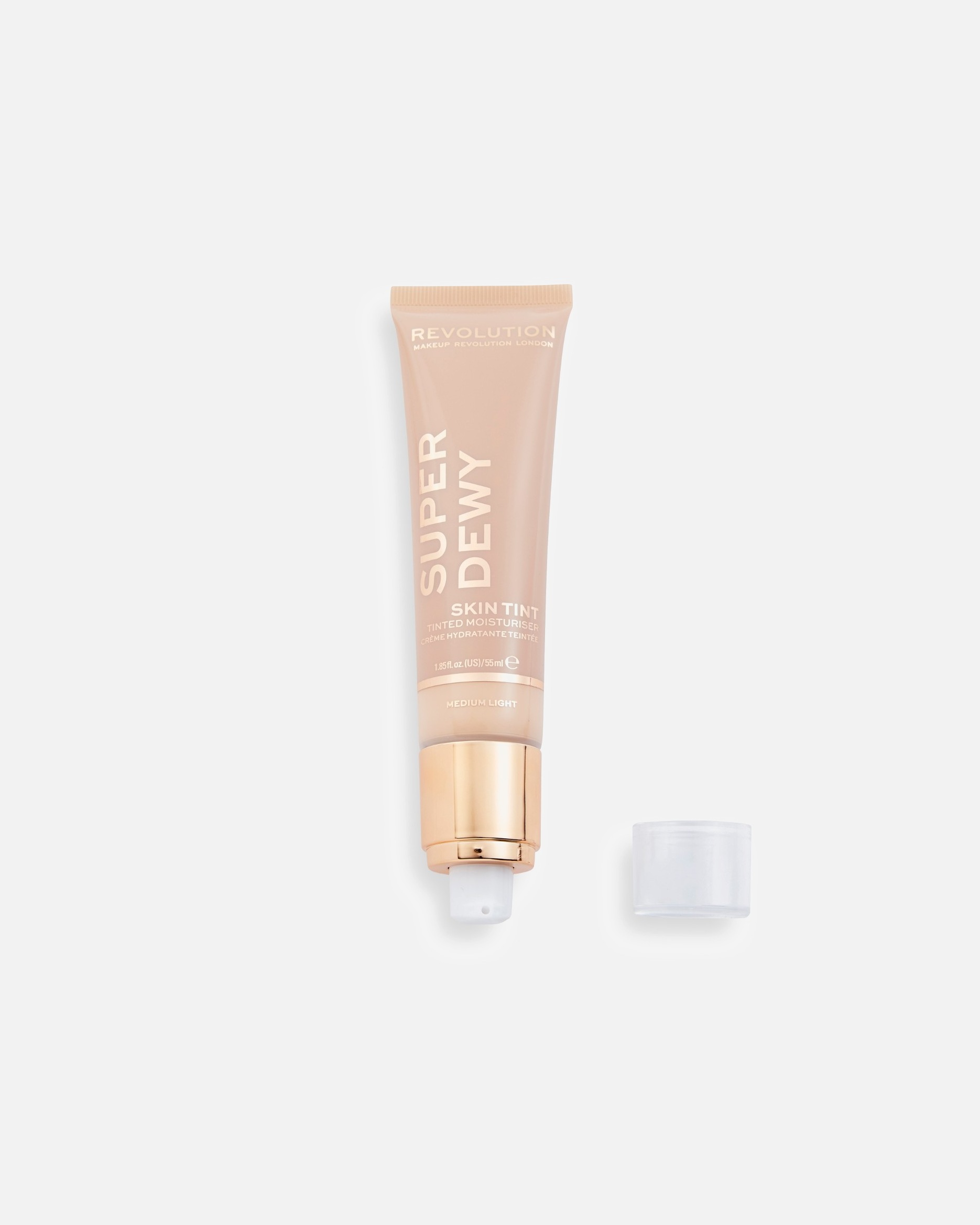 Getinte dagcrème voor UnisexRevolutionSuperdewy Tinted MoisturiserMedium Light