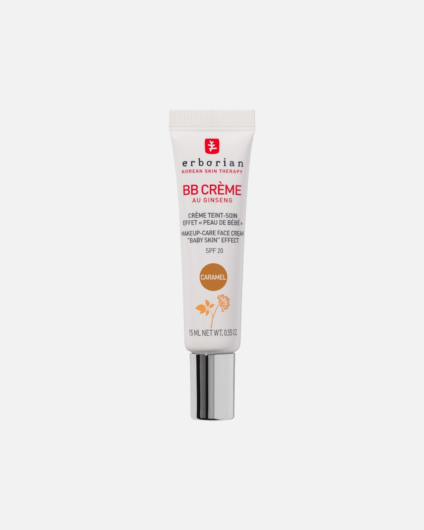 BB Cream voor UnisexERBORIANBB Crème au Ginseng Travel sizeBEIGE