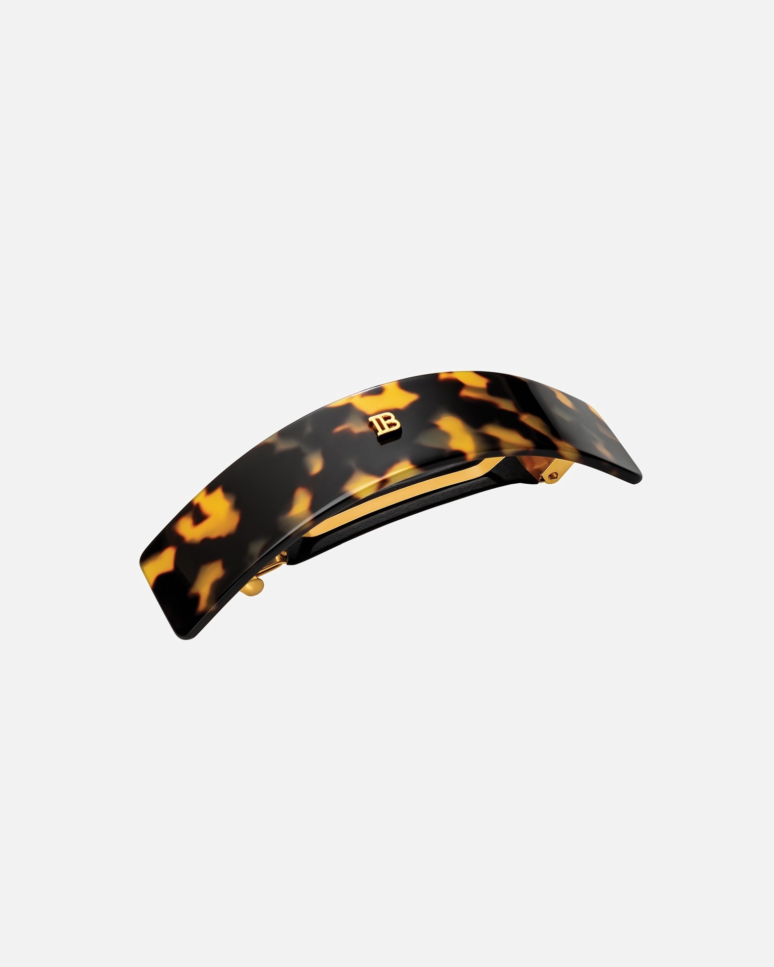 Barrette pour UnisexeBalmain Hair CoutureDefault Brand LineBarrette pour Cheveux Large Tortoise Shell1 unité