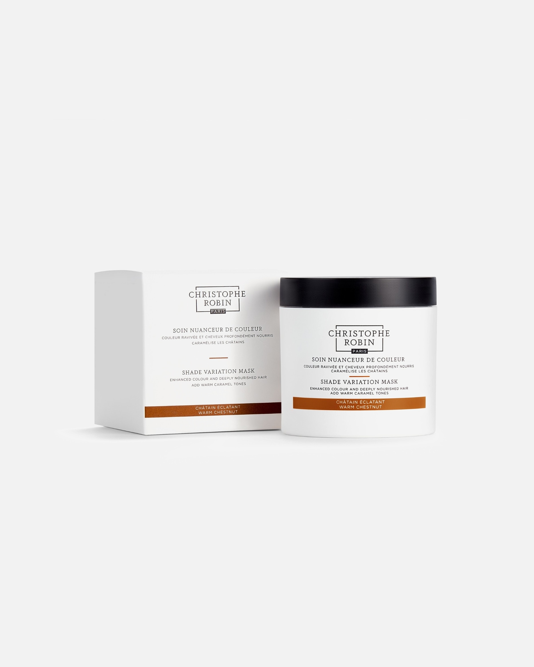 Cure capillaire pour UnisexeChristophe RobinSoin Nuanceur de Couleur - Châtain Eclatant250 ml
