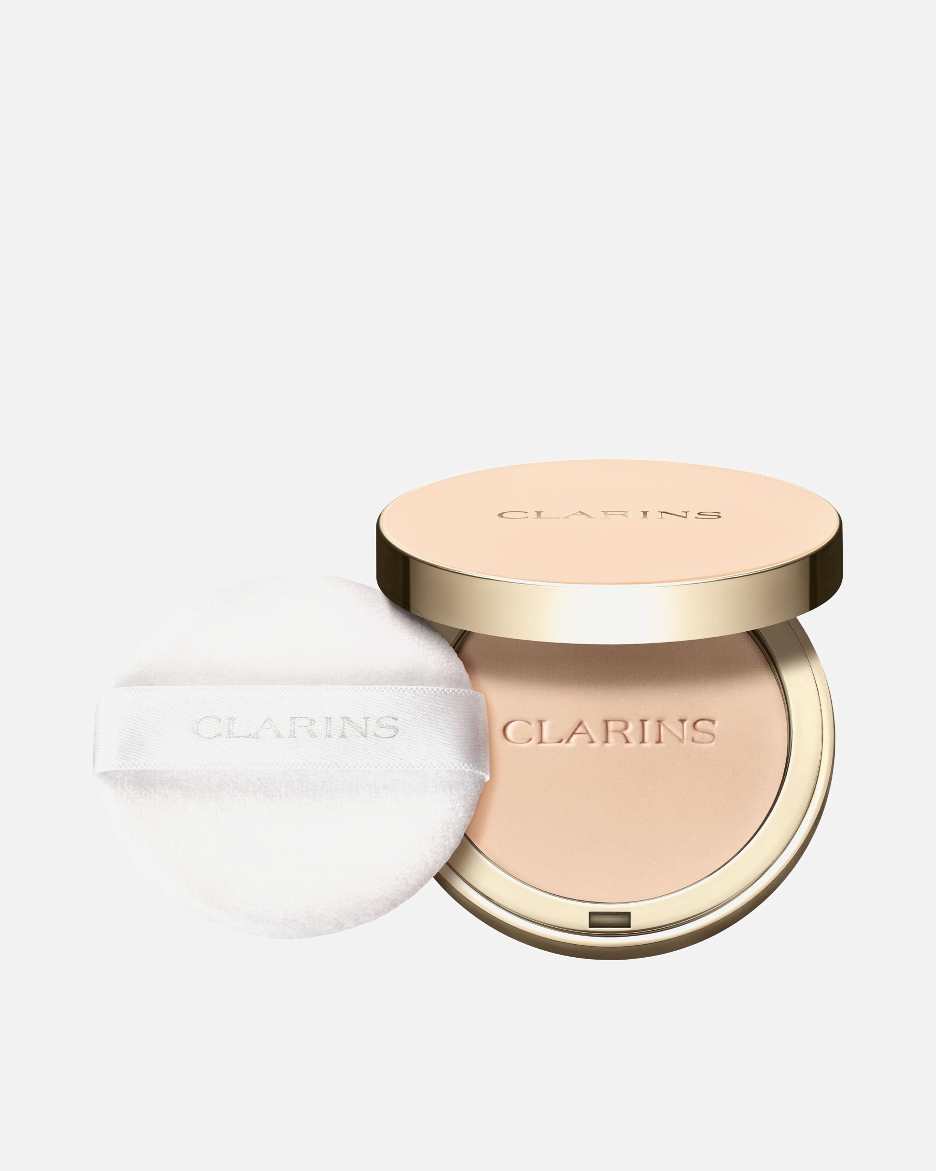 Poeder voor ClarinsEver Matte Compact Powder01 - Very Light