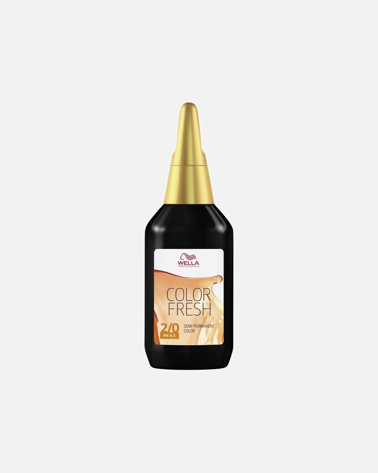 Kleurspoeling voor UnisexWella ProfessionalsColor FreshSemi-Permanent ColorNr. 2/0 Zwart