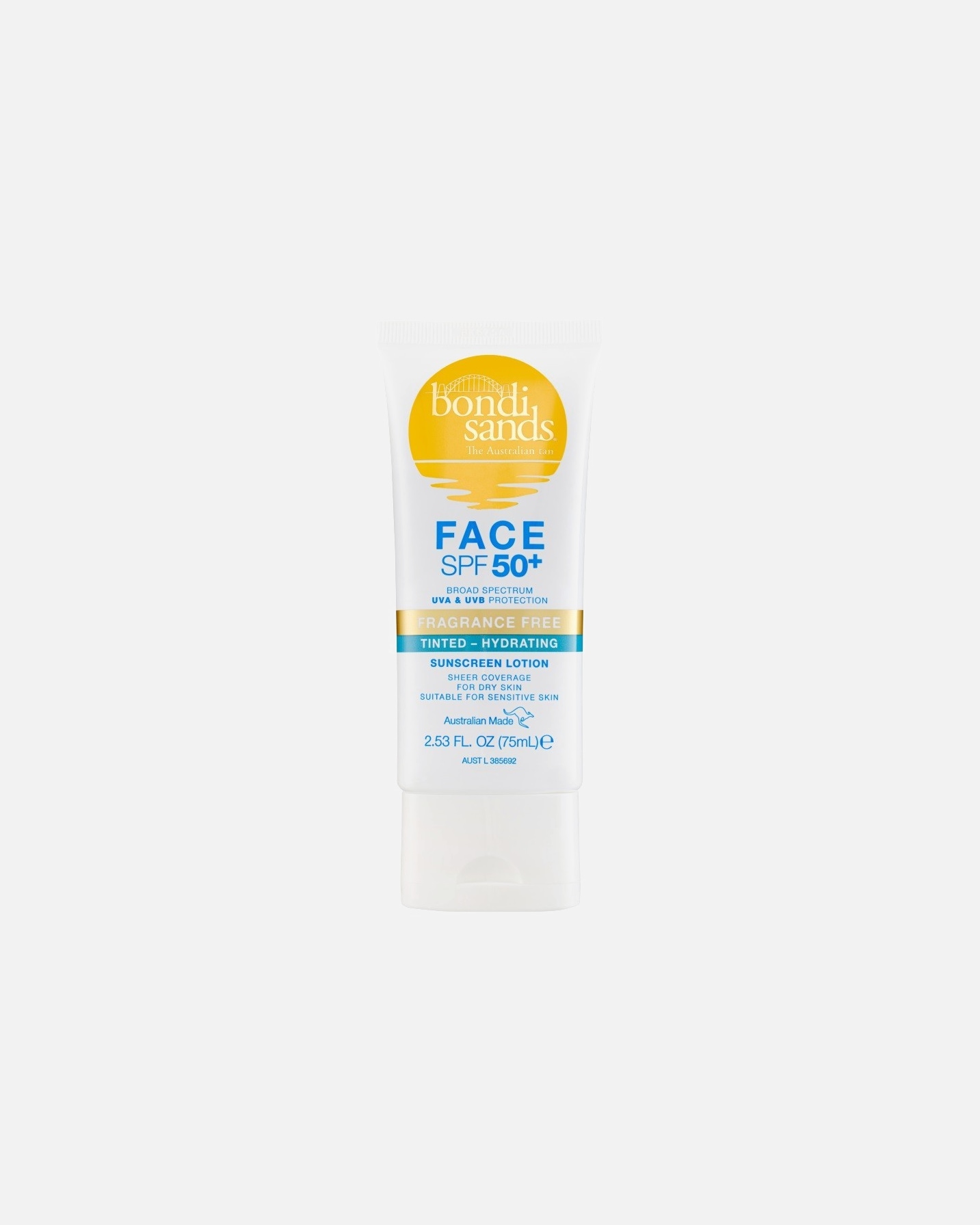 Crème solaire pour UnisexeBondi SandsTINTED VISAGE HYDRATANT SPF 5075 ml