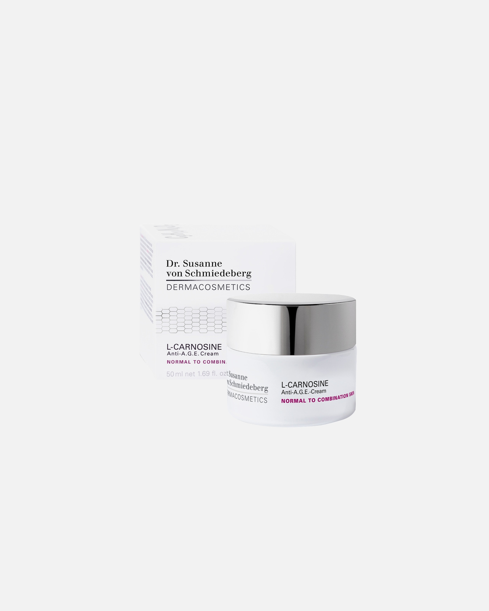 Crème visage pour UnisexeDr. Susanne von SchmiedebergL-CarnosineAnti-A.G.E. Cream Normal to Combination50 ml