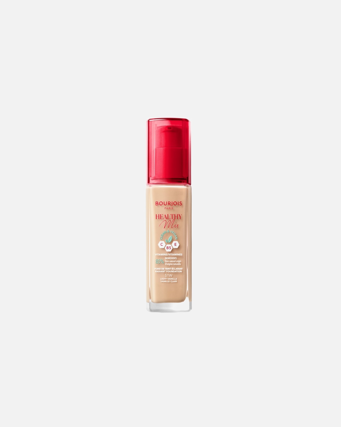 Foundation voor BourjoisHealthy Mix51 Light Vanilla