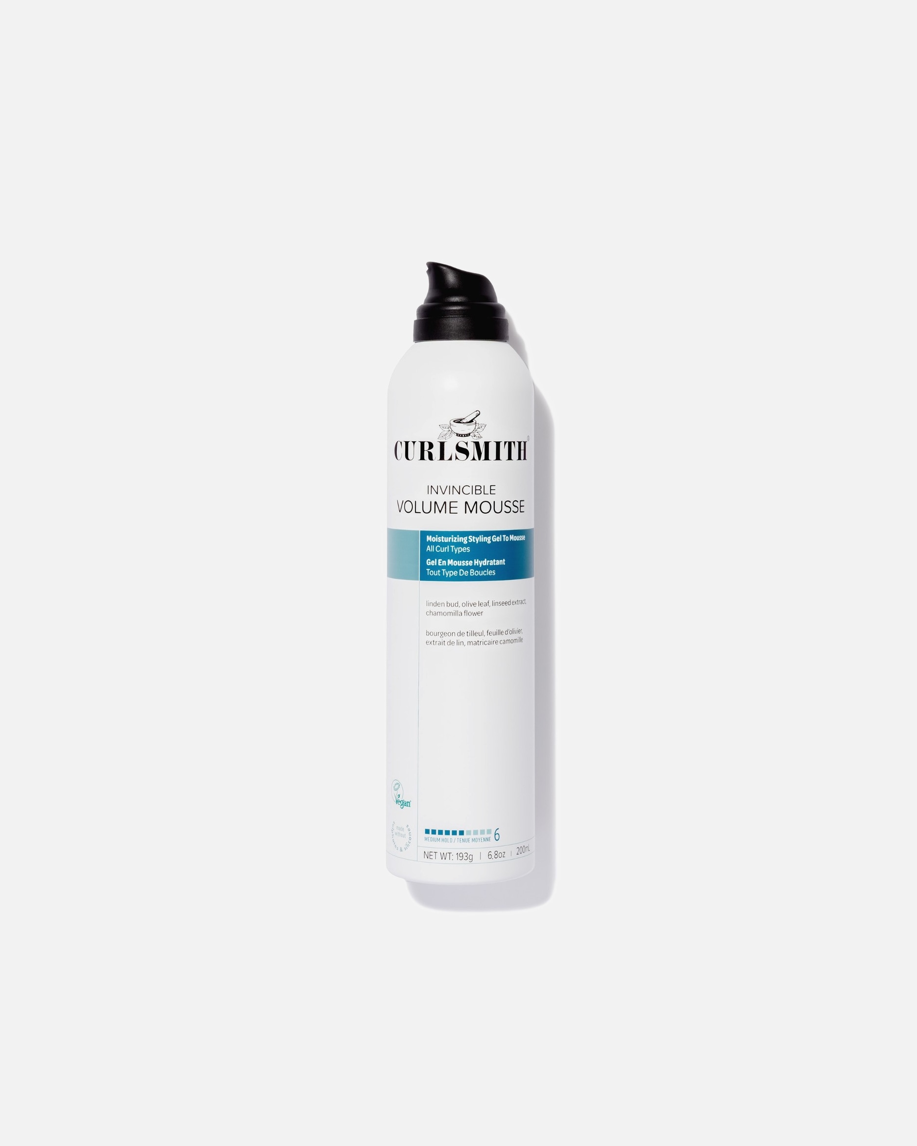 Haarmousse voor UnisexCurlsmithInvincible Volume Mousse201 ml