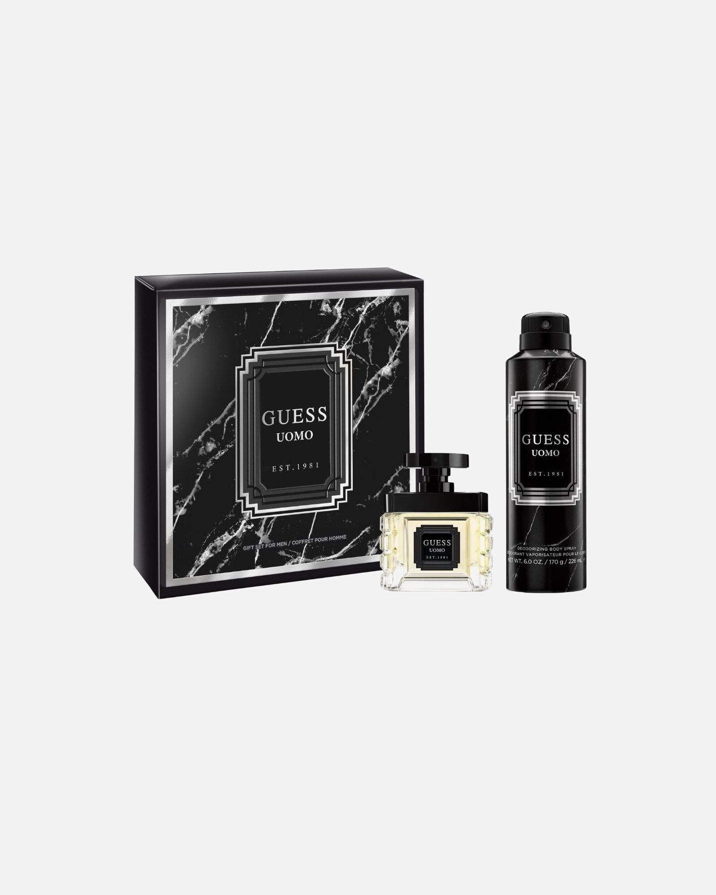 Geurset voor GuessUomoEau de Toilette 50 ml Set