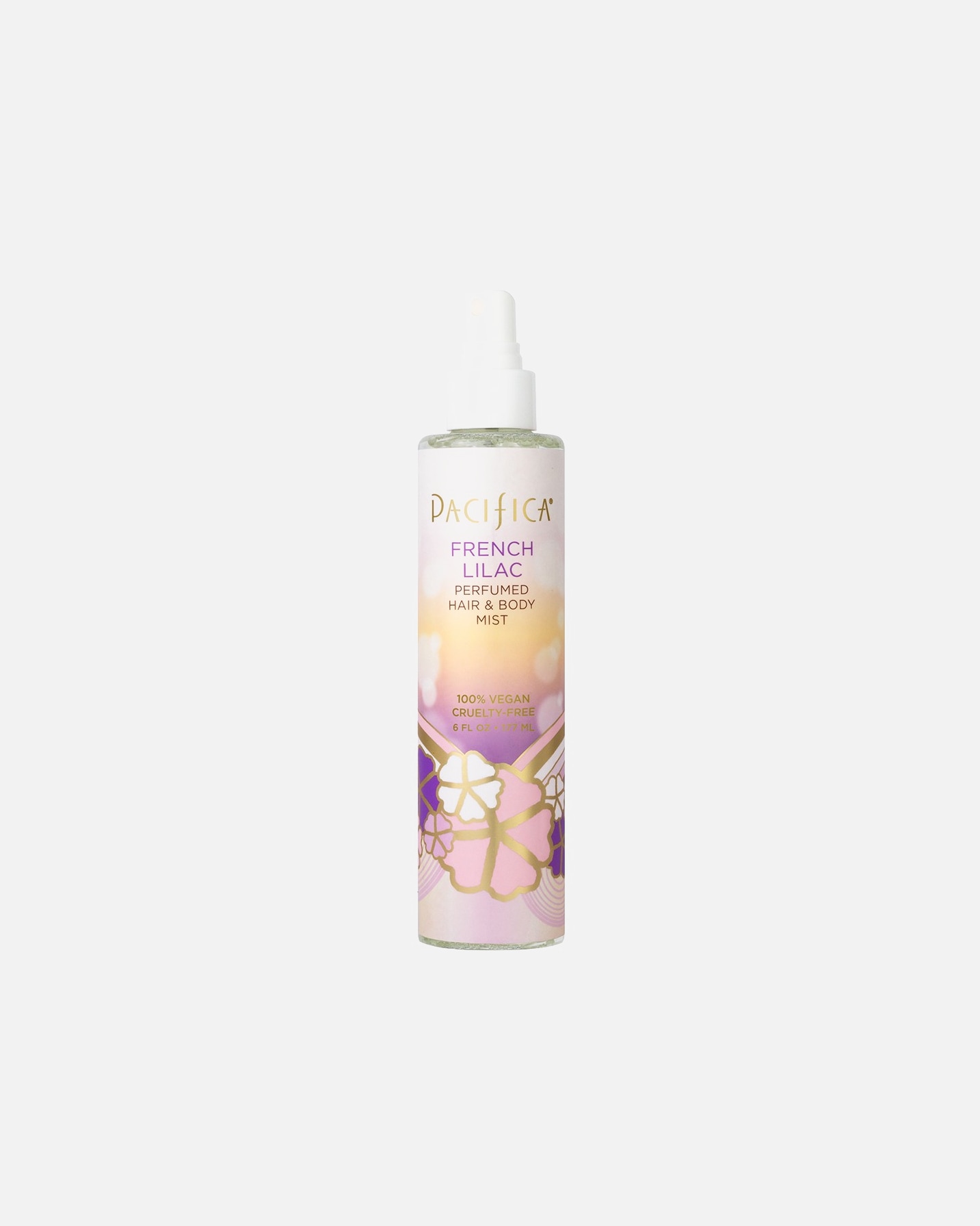 spray pour le corps pour FemmePacificaFrench LilacFrench Lilac Perfumed Hair & Body Mist177 ml