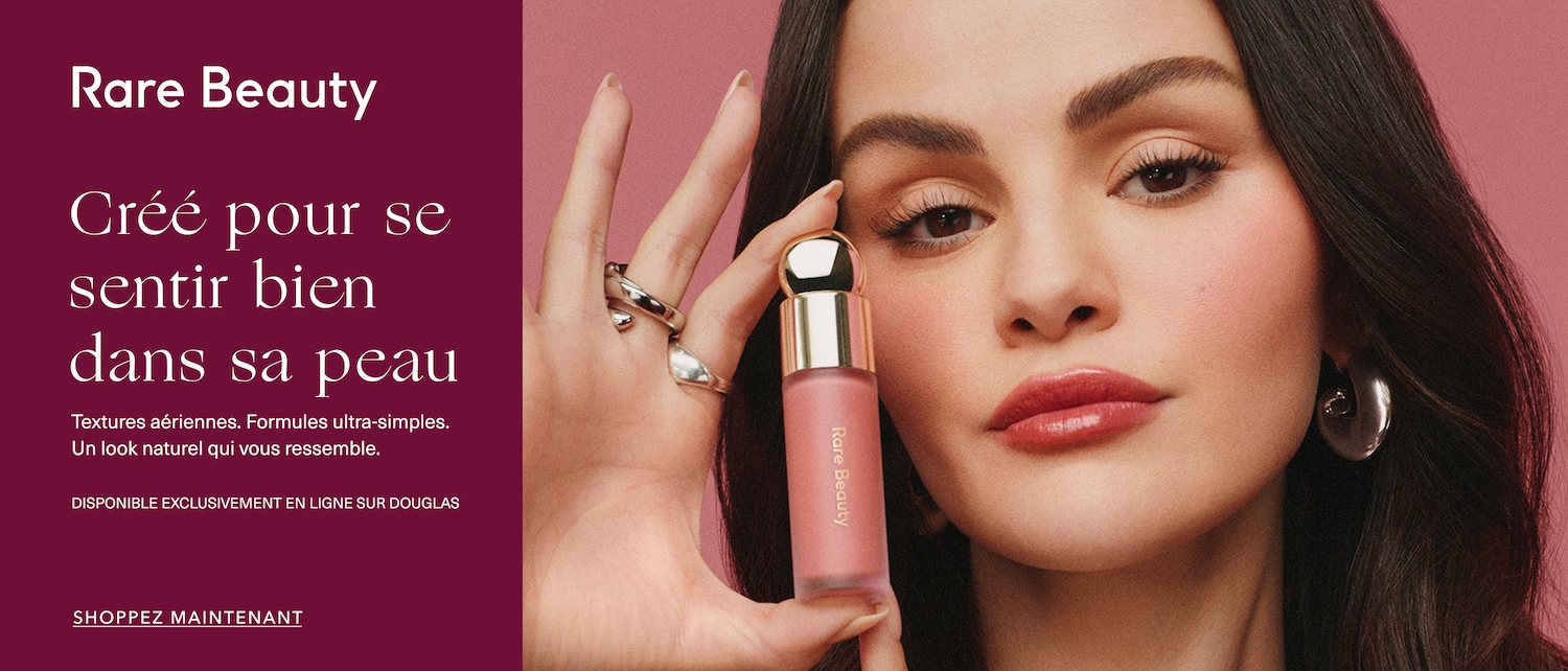 Découvrez Rare Beauty, conçu pour sublimer votre beauté naturelle avec des textures aériennes et des formules simples, disponible en ligne chez Douglas. Shoppez maintenant!