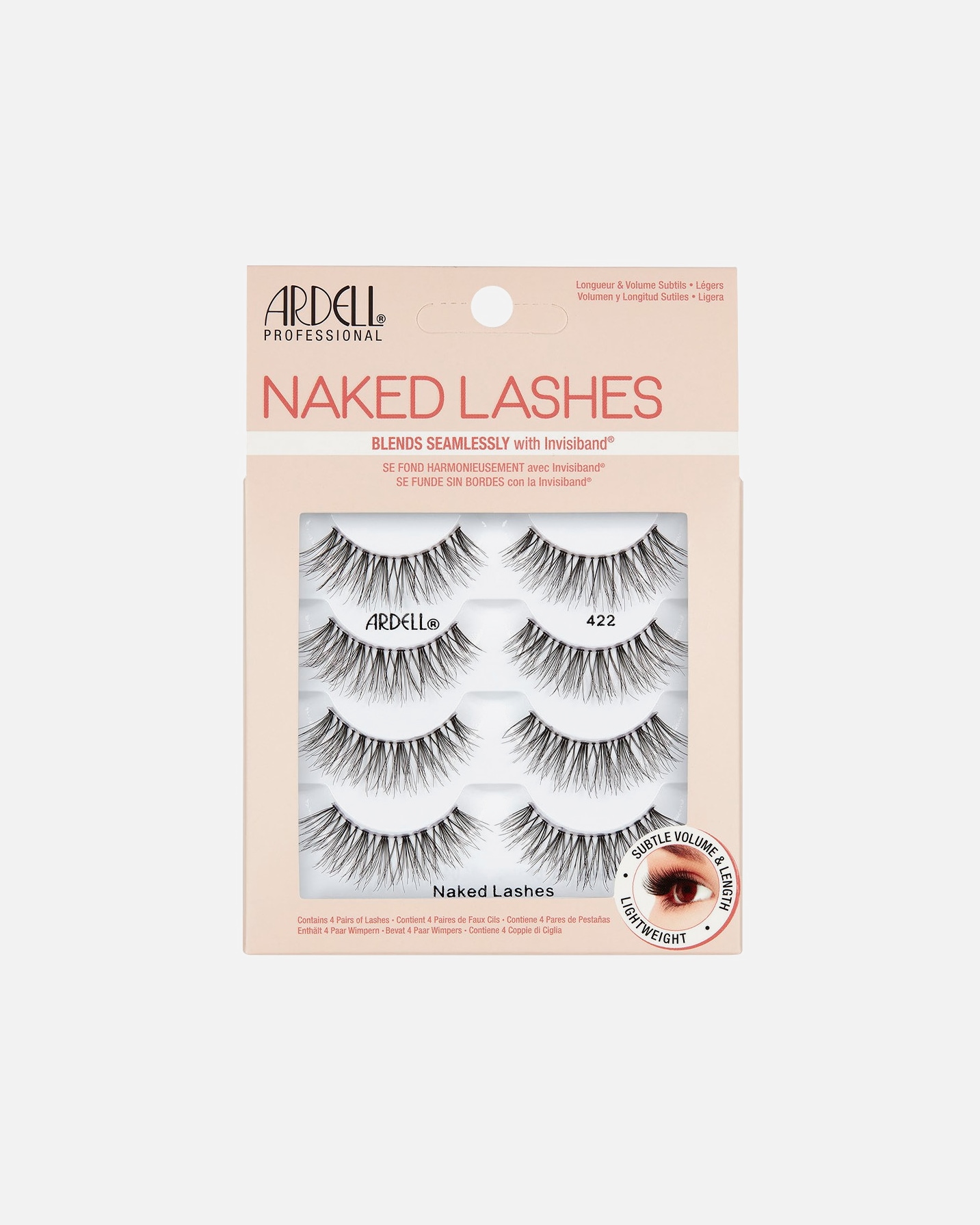cils artificiels pour UnisexeArdellNaked LashesNaked Lashes 4 Pack 422Naked Lashes 4 Pack 422