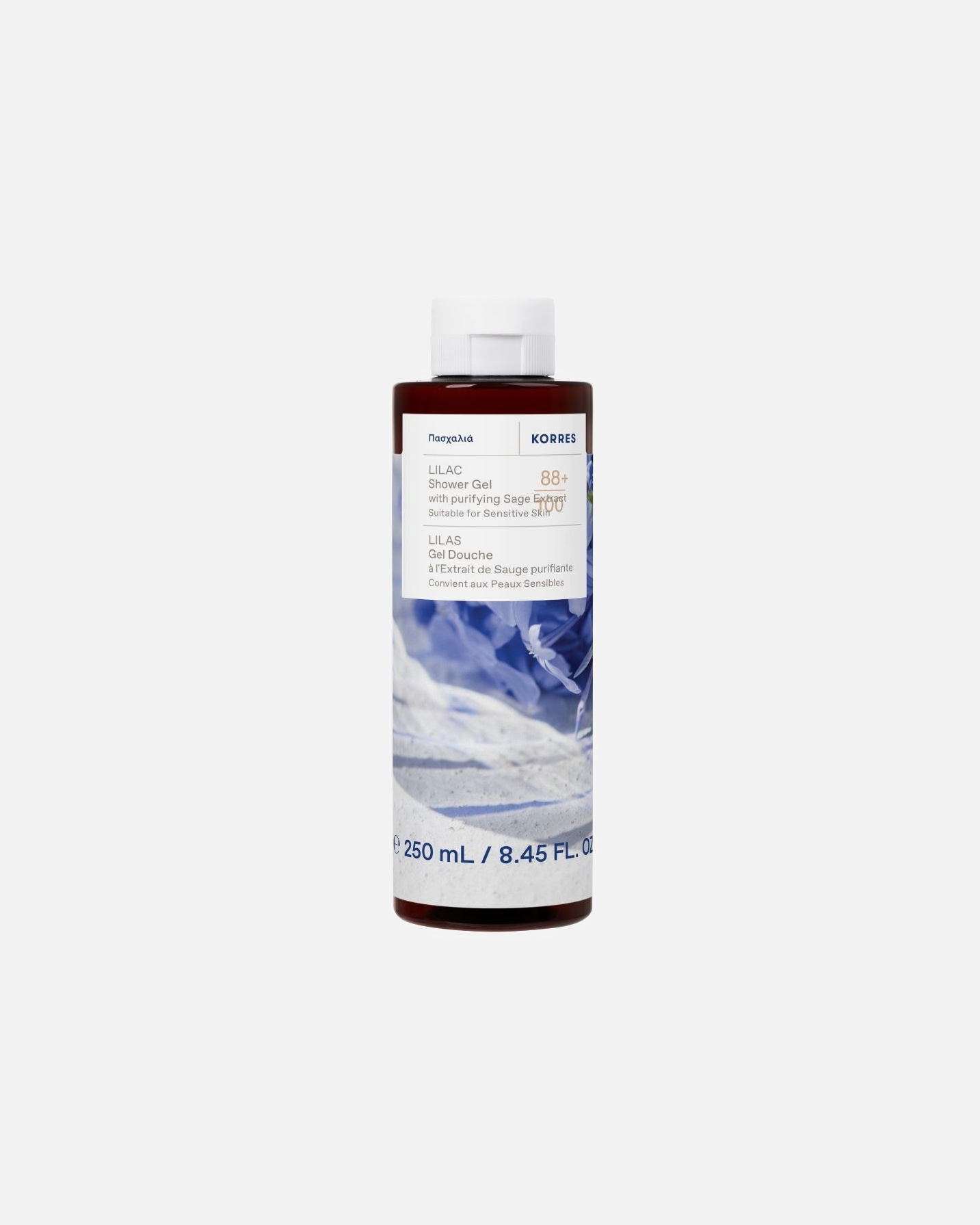 Gel douche pour UnisexeKORRESLilac250 ml