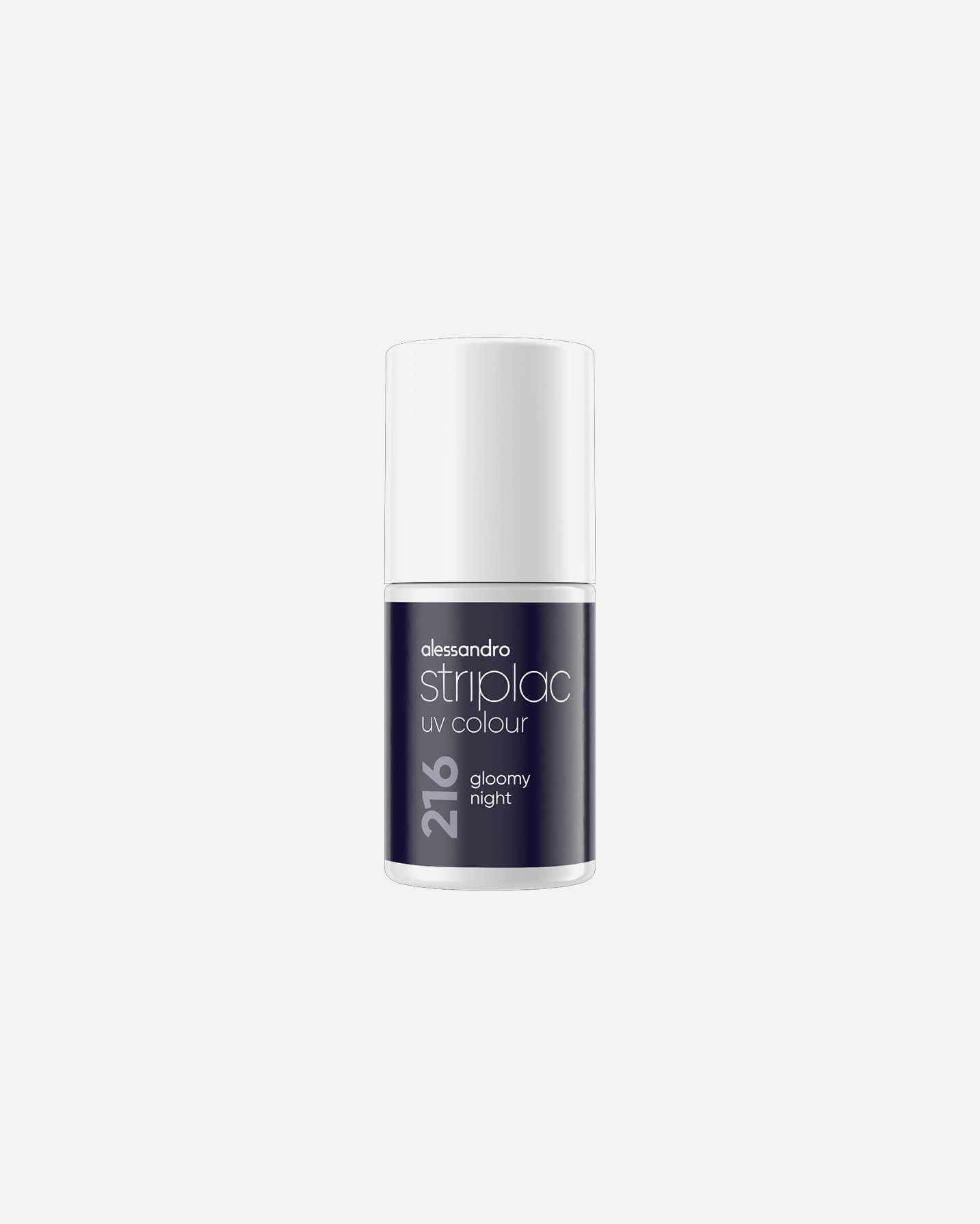 UV-nagellak voor UnisexAlessandroStriplacUV ColourGloomy Night