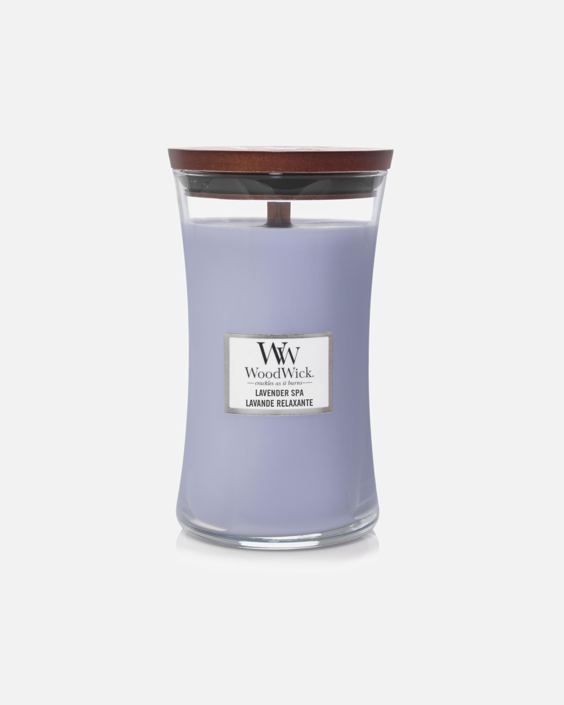 Kaars voor UnisexWoodWickLavender Spa610 g