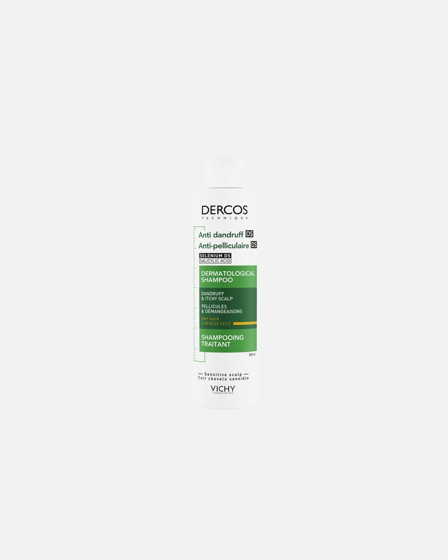 Haar shampoo voor UnisexVichyDercosAnti-roos voor droog haar200 ml