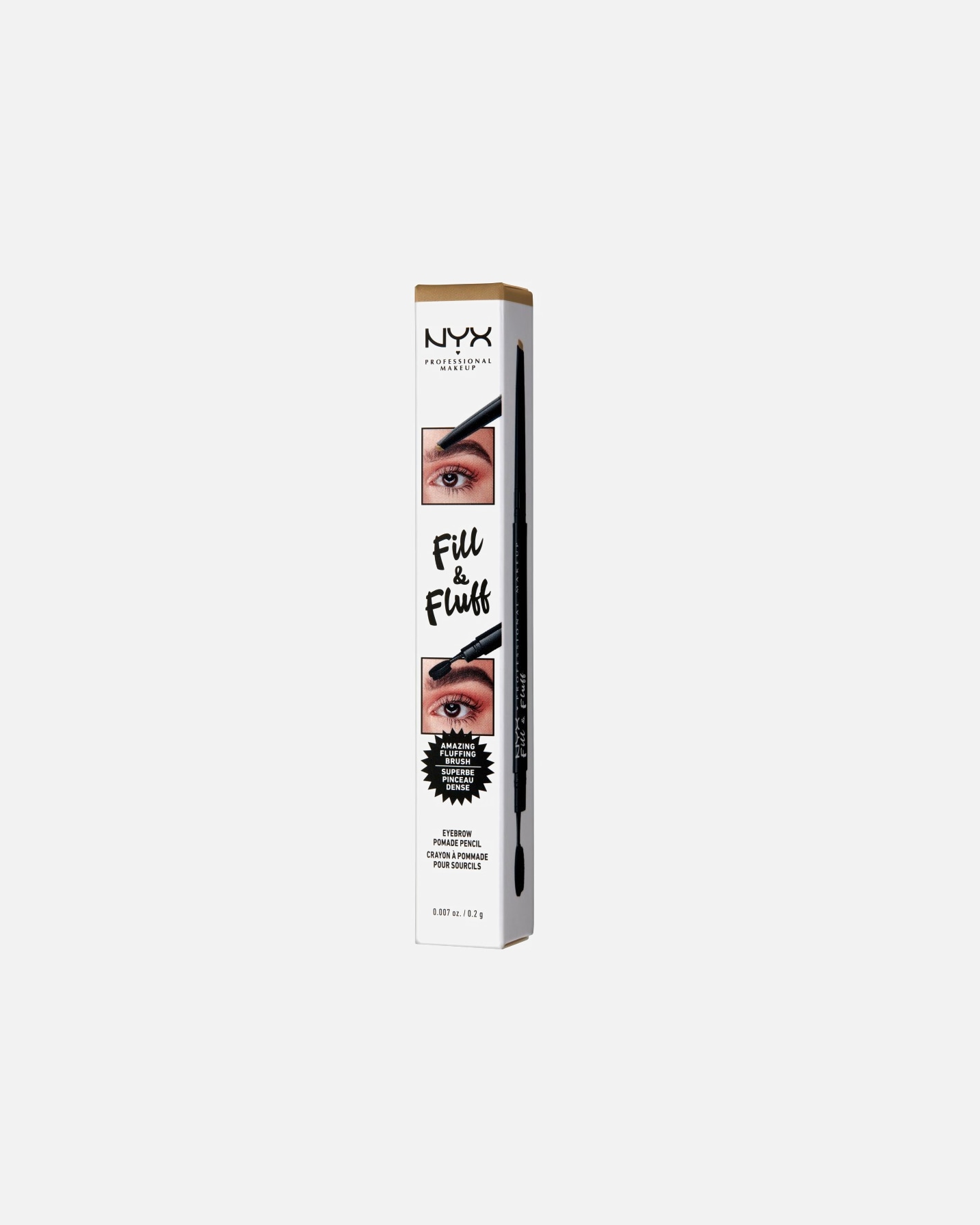 Wenkbrauwpotlood voor UnisexNYX Professional MakeupFill & Fluff Eyebrow Pomade PencilBlonde